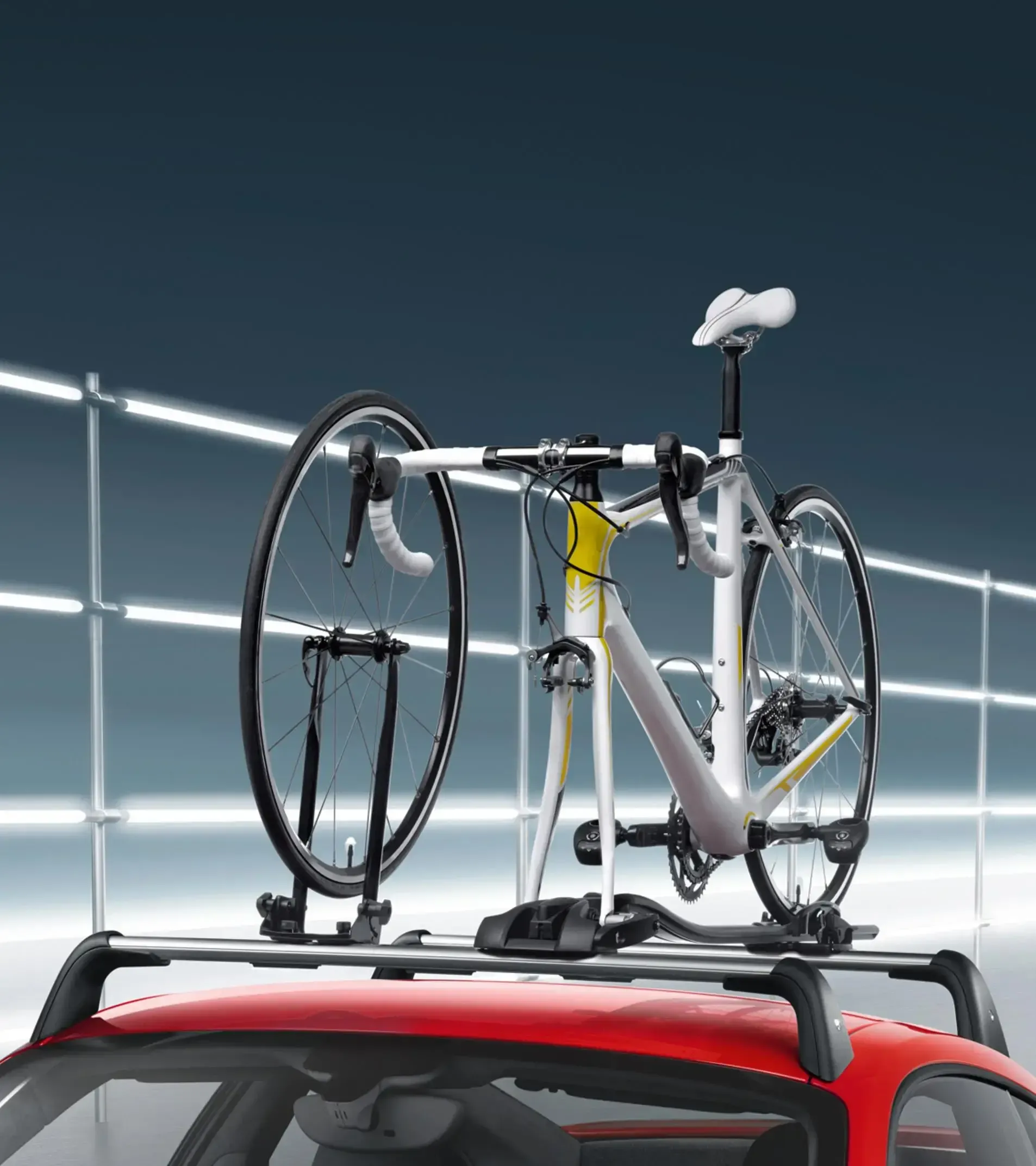 Bike rack best sale wheel holder