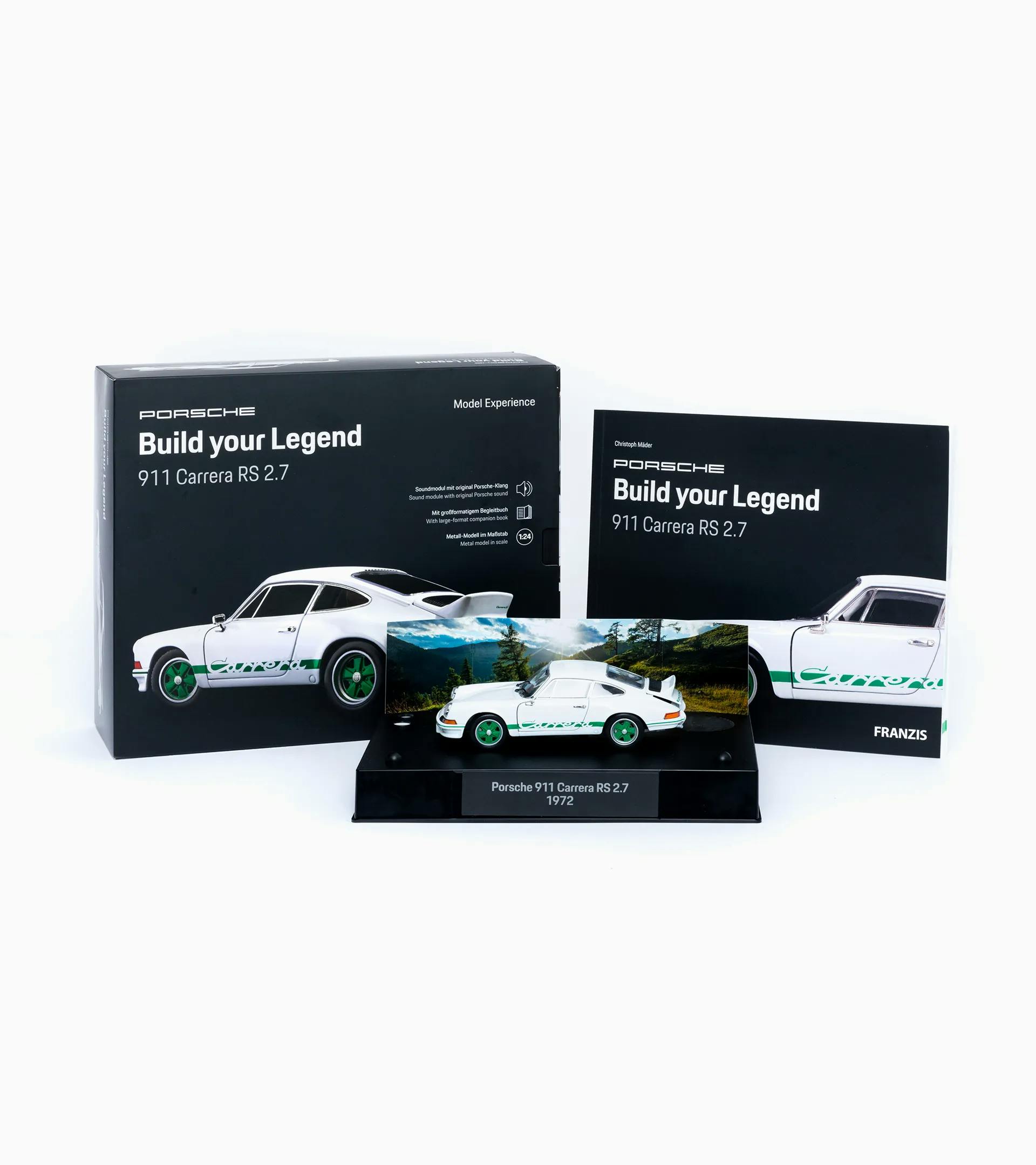 Kit modello Porsche 911 Carrera RS 2.7 'Build your Legend' thumbnail 1