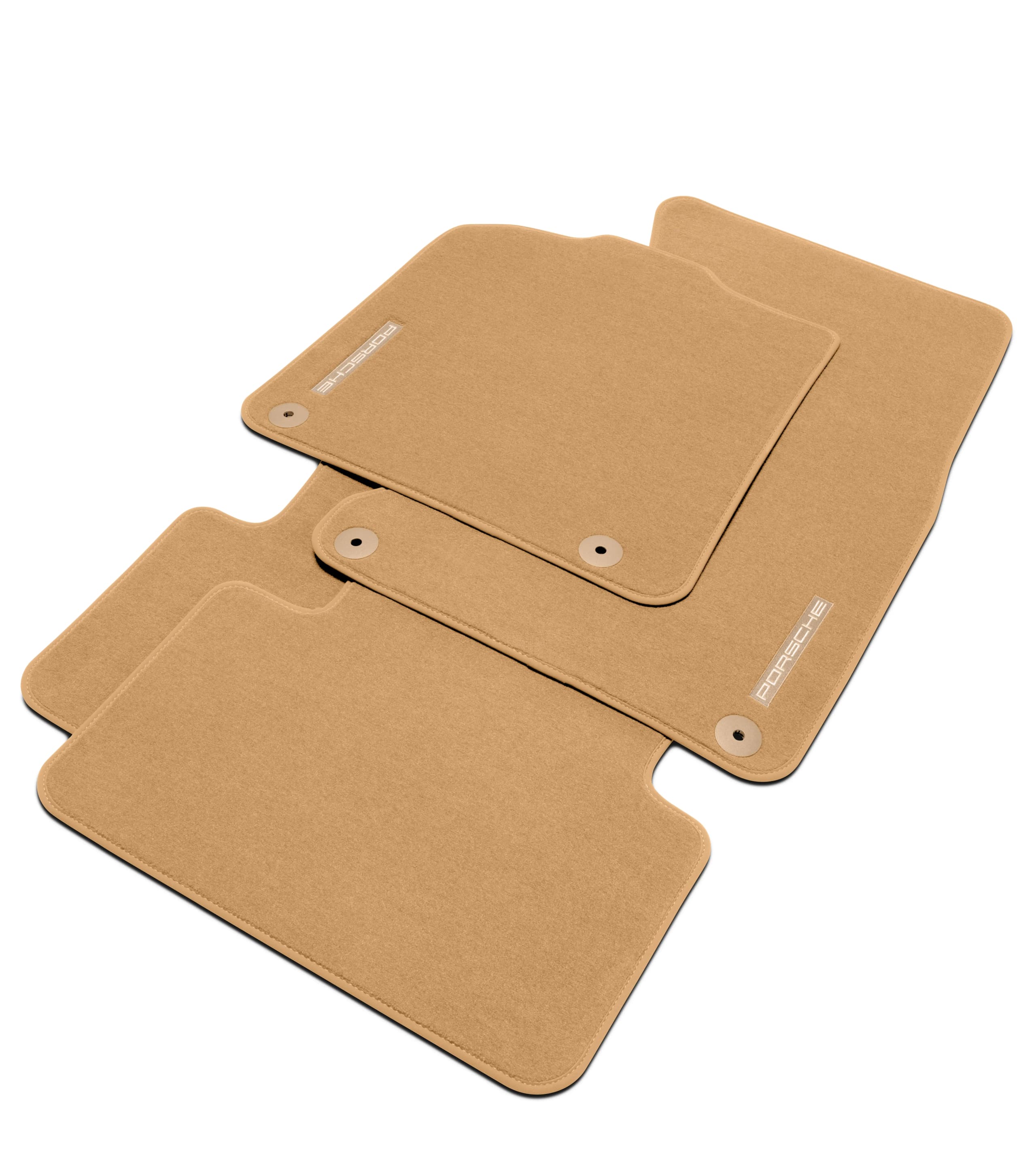 Fußmatten mit Nubukeinfassung - Macan 1