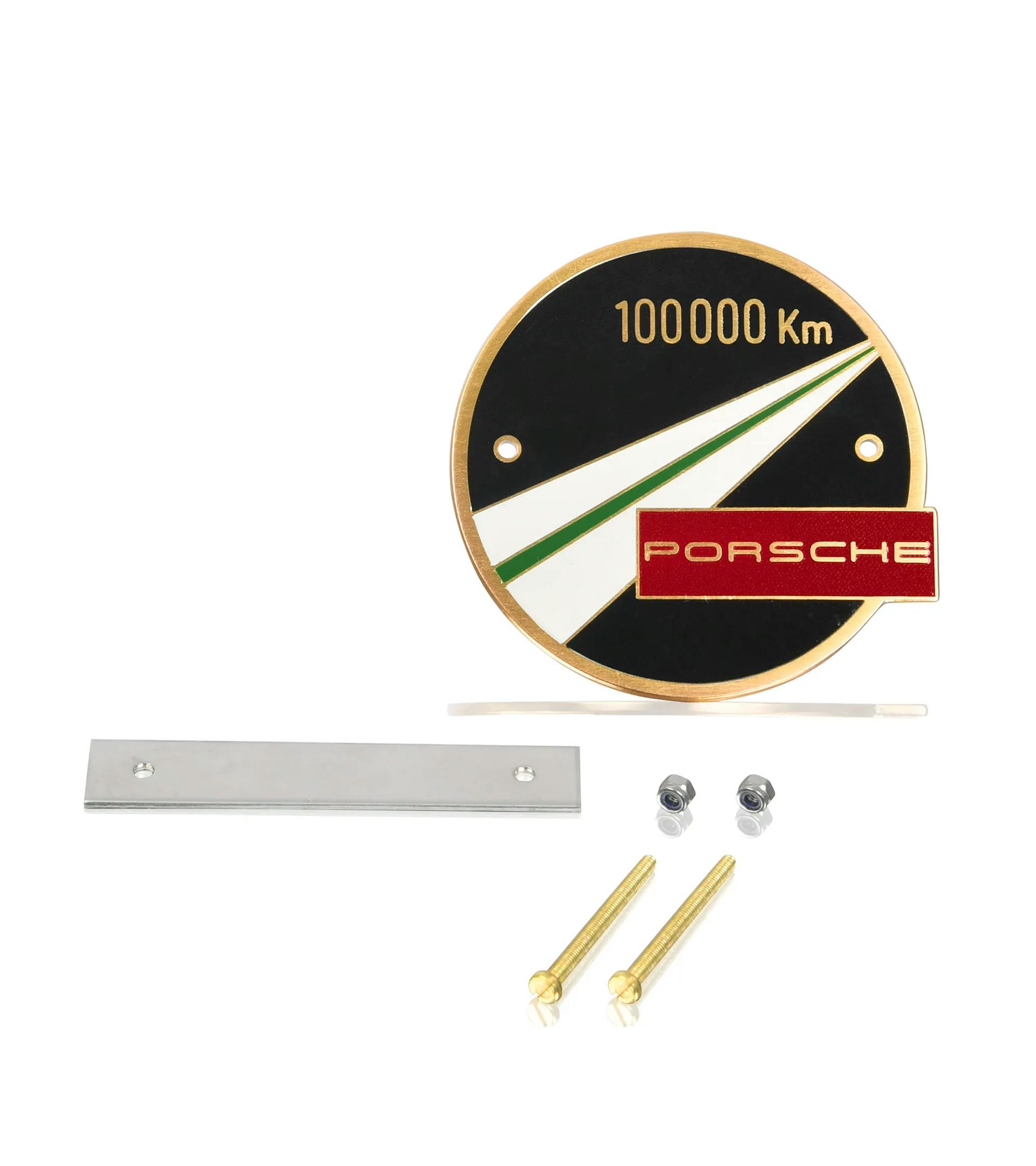 Porsche Plakette "100.000 km" thumbnail 1