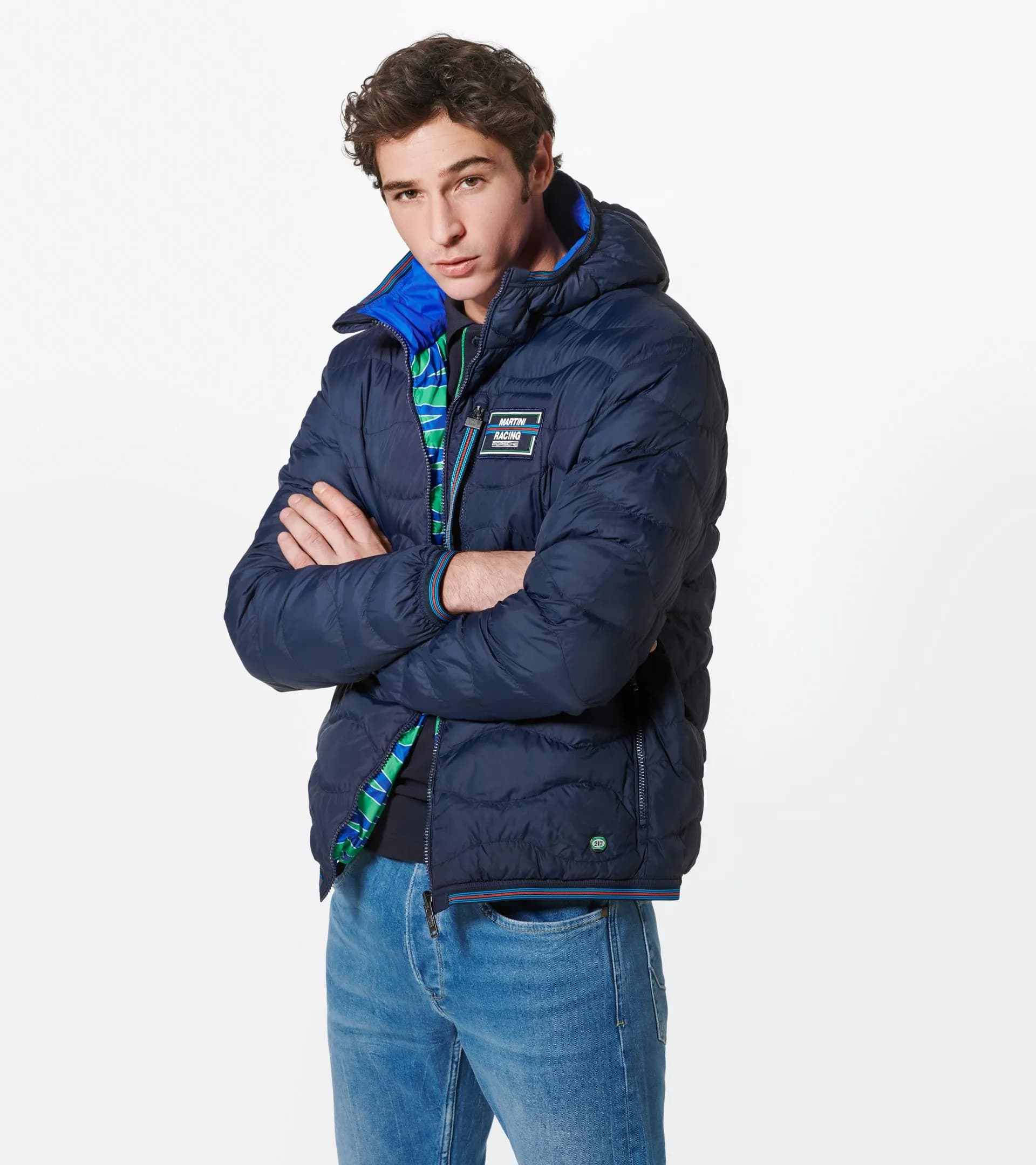 Reversible quilted jacket – MARTINI RACING® thumbnail 5