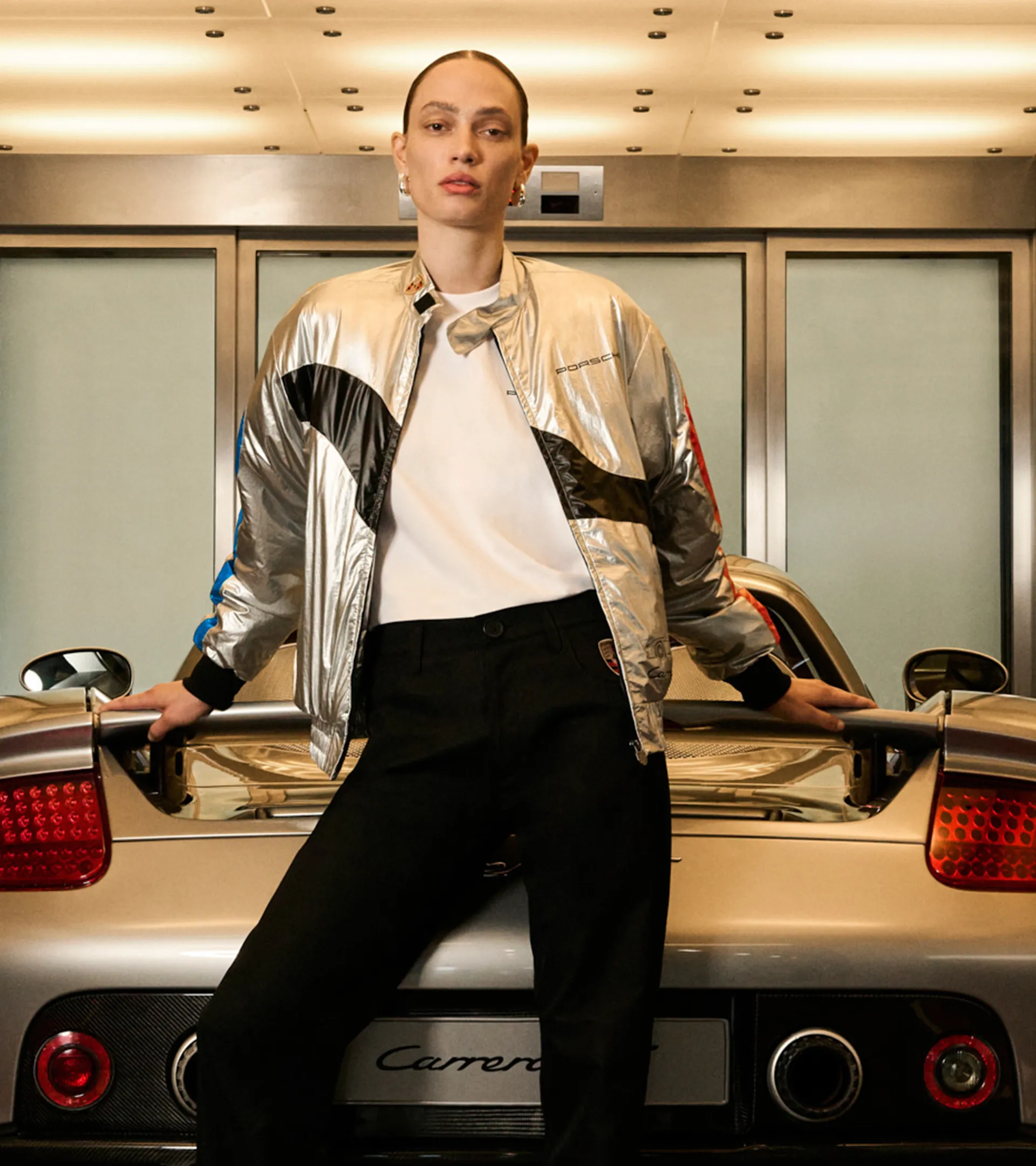 Unisex Nylon Jacket – 25Y Porsche Carrera GT 3
