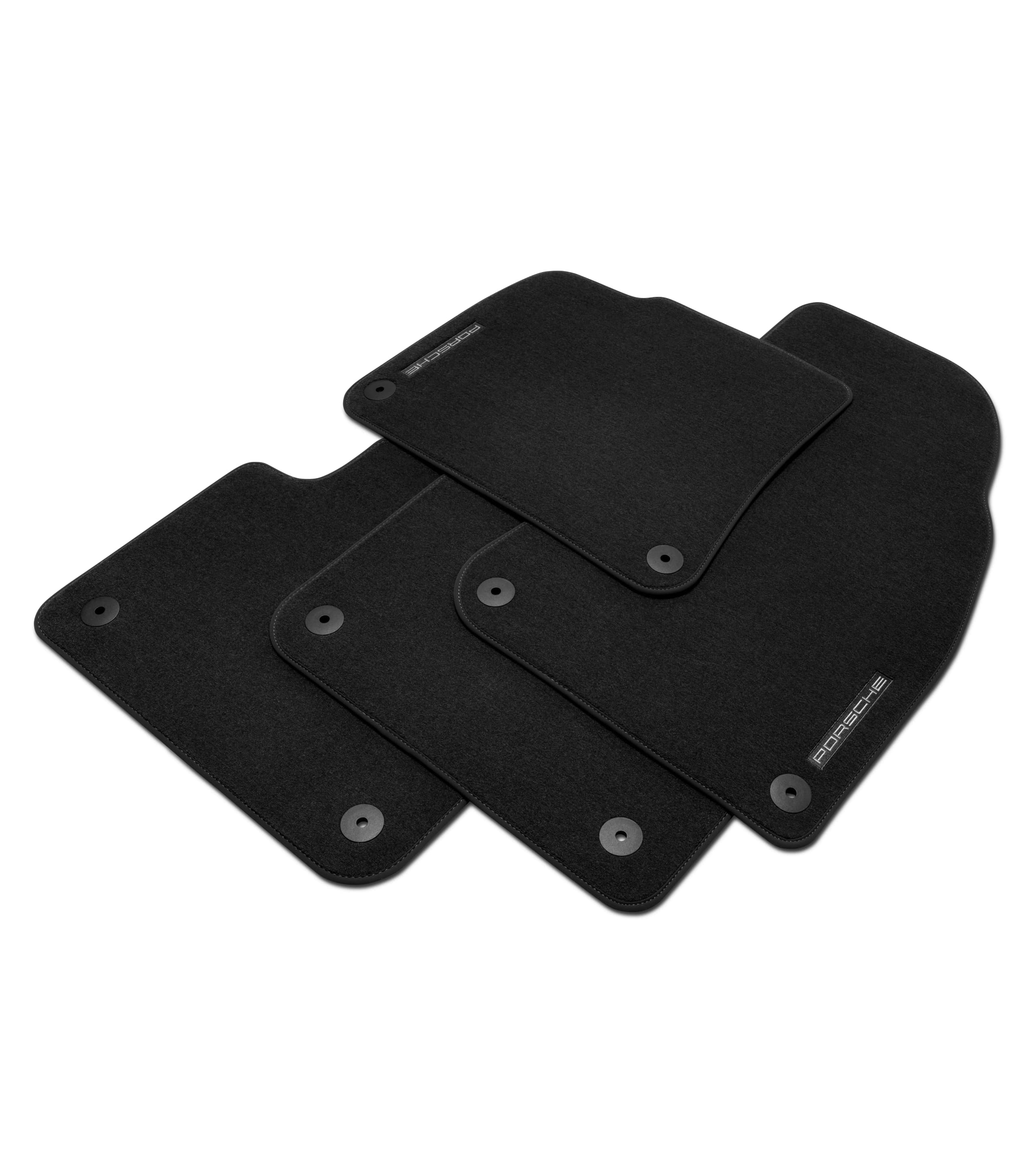 Porsche Cayenne Floor Mats with Nubuk Surround 1