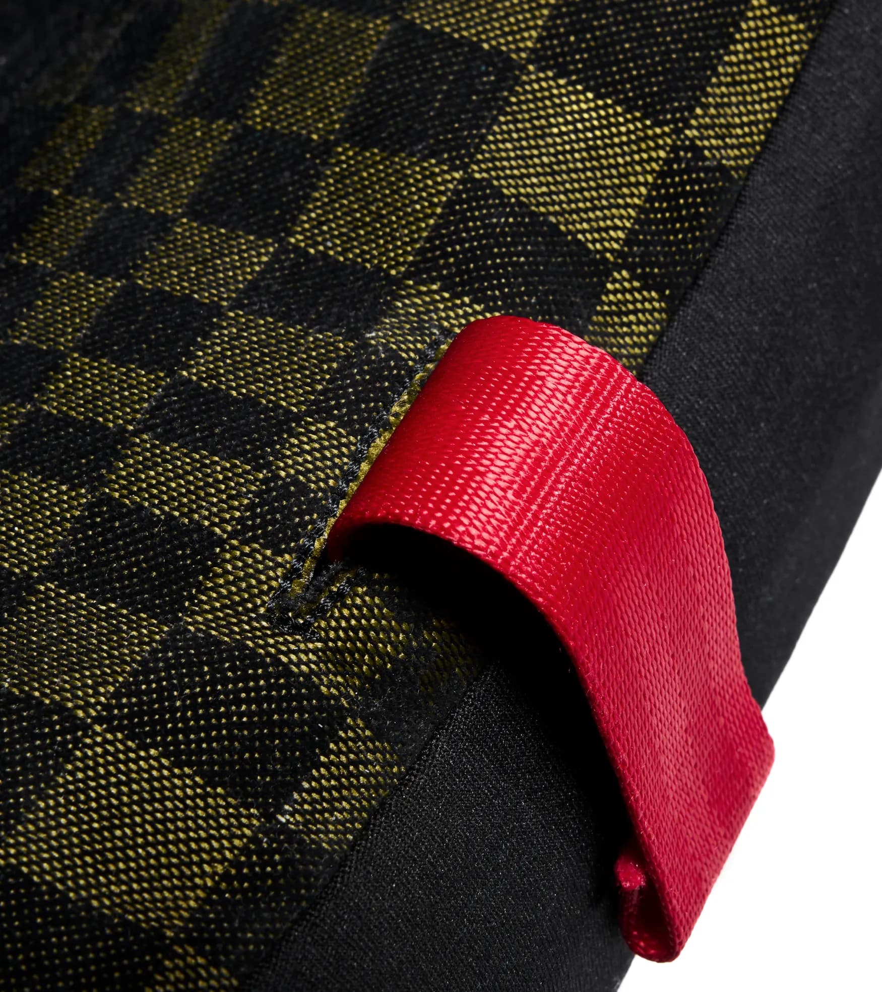 Child seat cover in Pasha Black/Olive Neo design Porsche Baby Seat i-Size 2