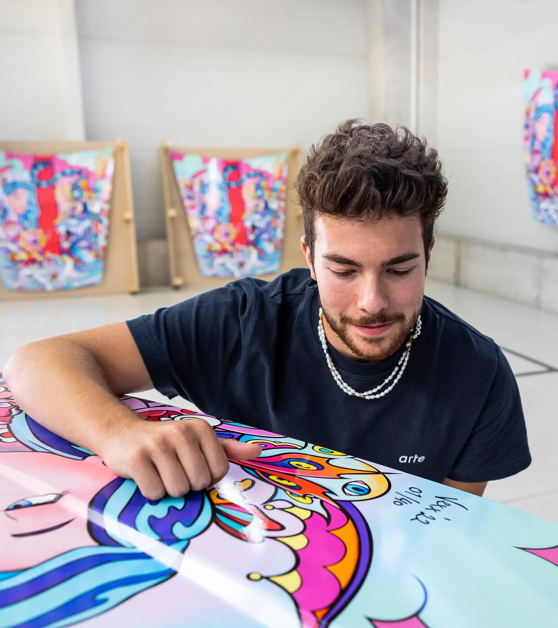 911 front bonnet Art Edition – VEXX x Porsche – Ltd. 4