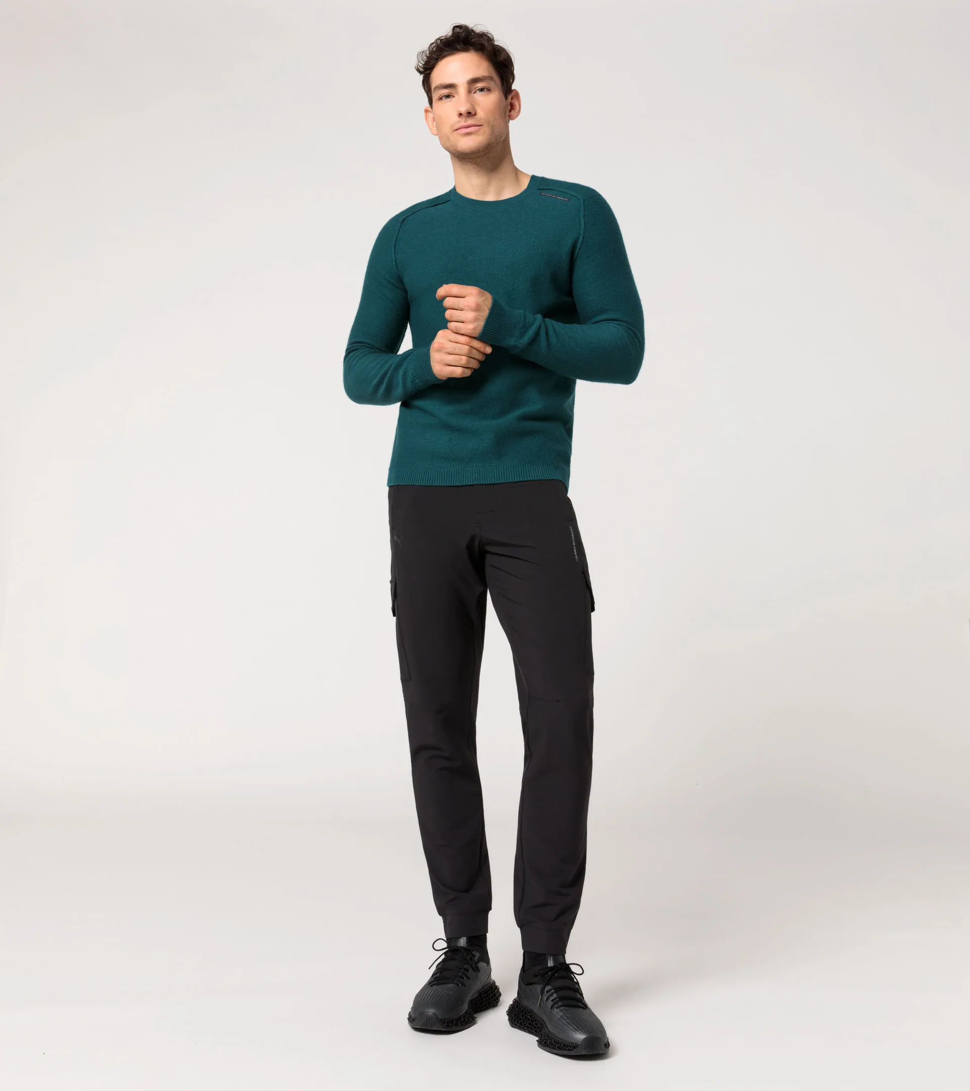 Wool crew neck pullover 5