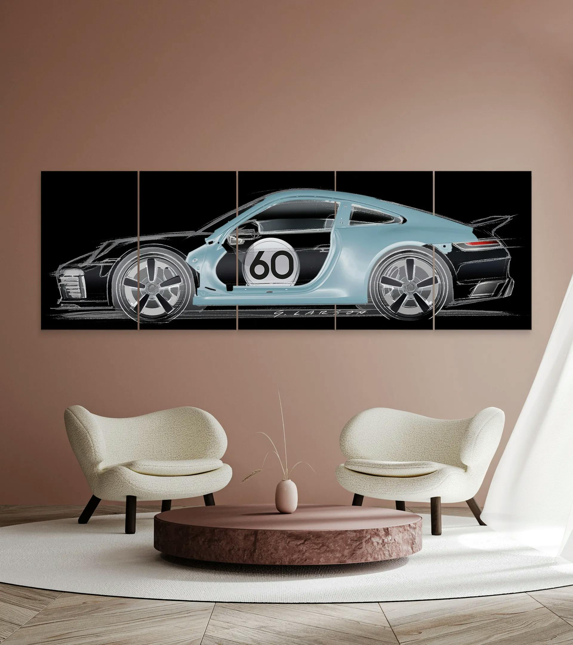 Scultura 911 Sport Classic Art - Heritage  thumbnail 1