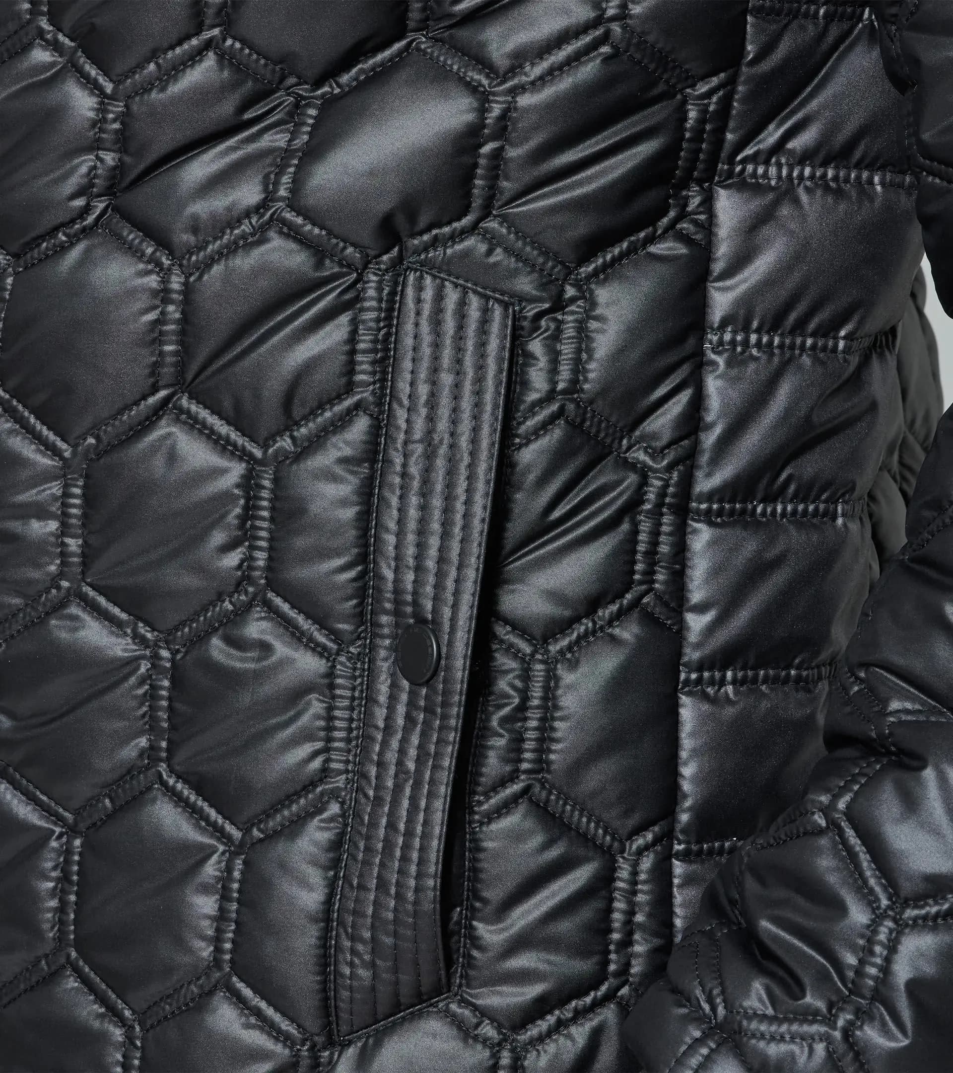 Giacca trapuntata con motivo a esagono 4