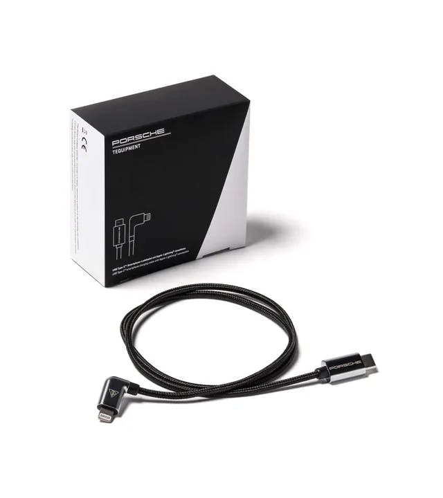 Cable de carga USB Type-C™ para smartphone con conexión Apple Lightning®