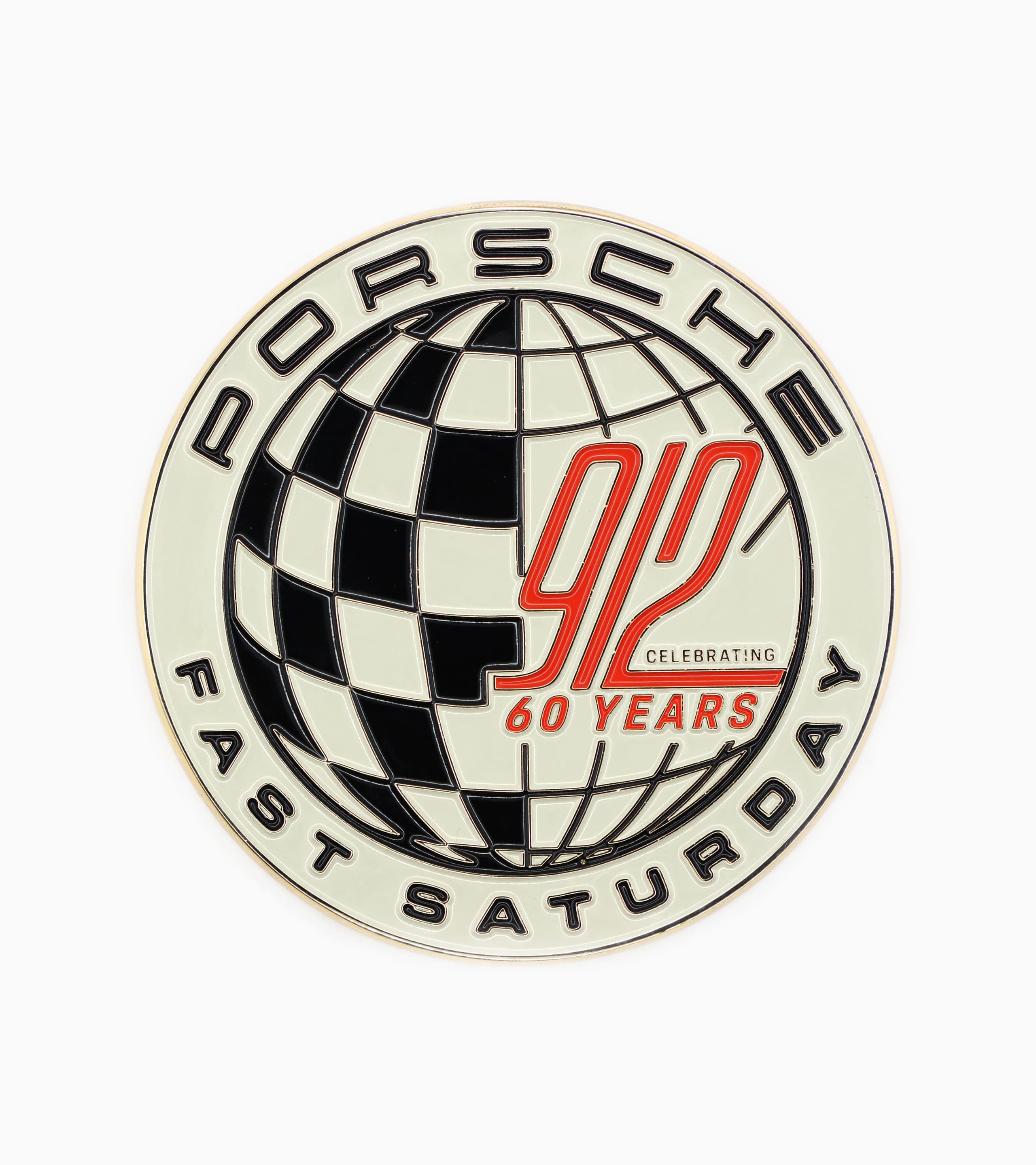 Grill Badge – Porsche 912 Fast Saturday 1
