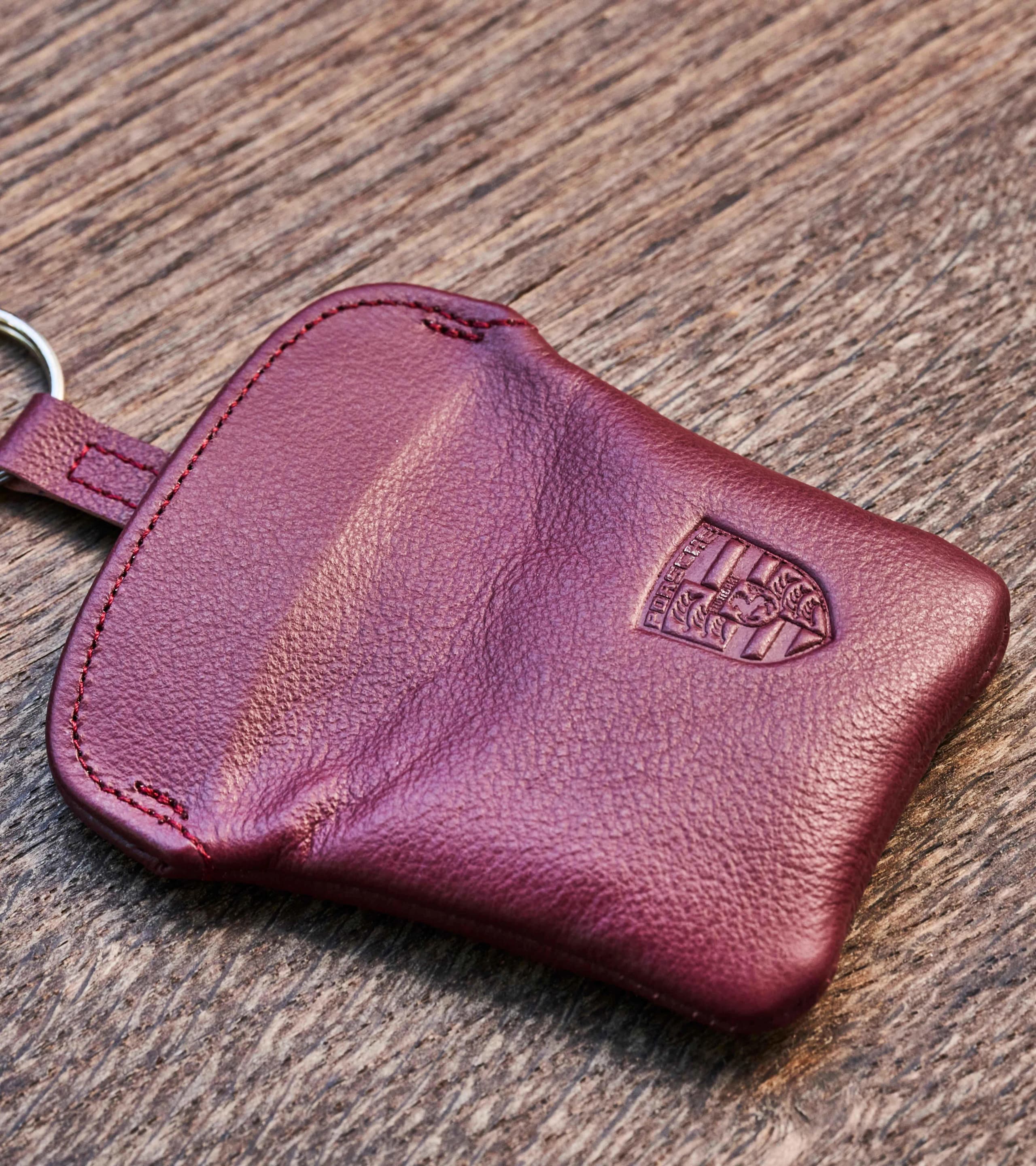 Leather on sale key case