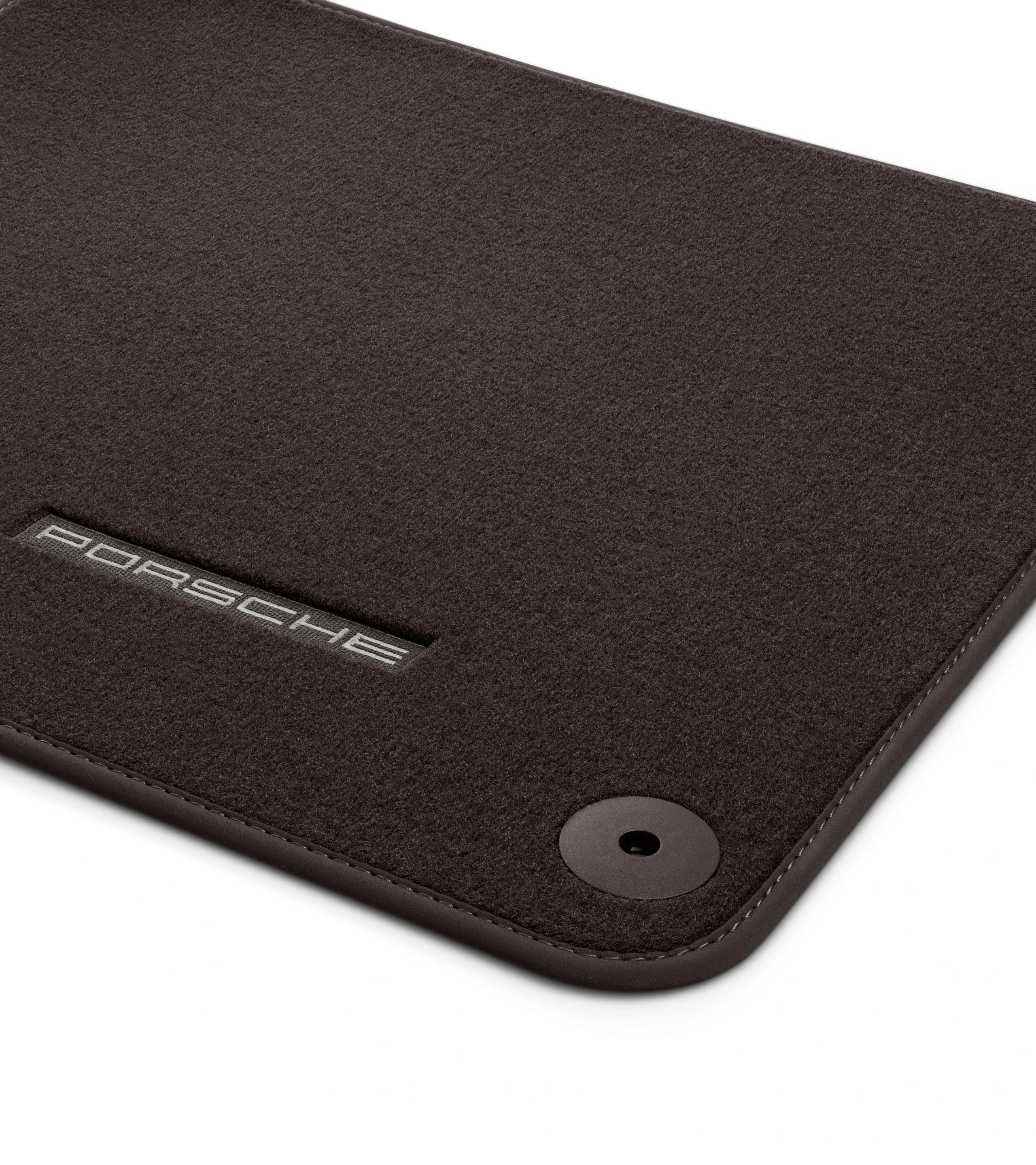 Porsche Floor Mats with Nubuk Edging for 911 and 718 2