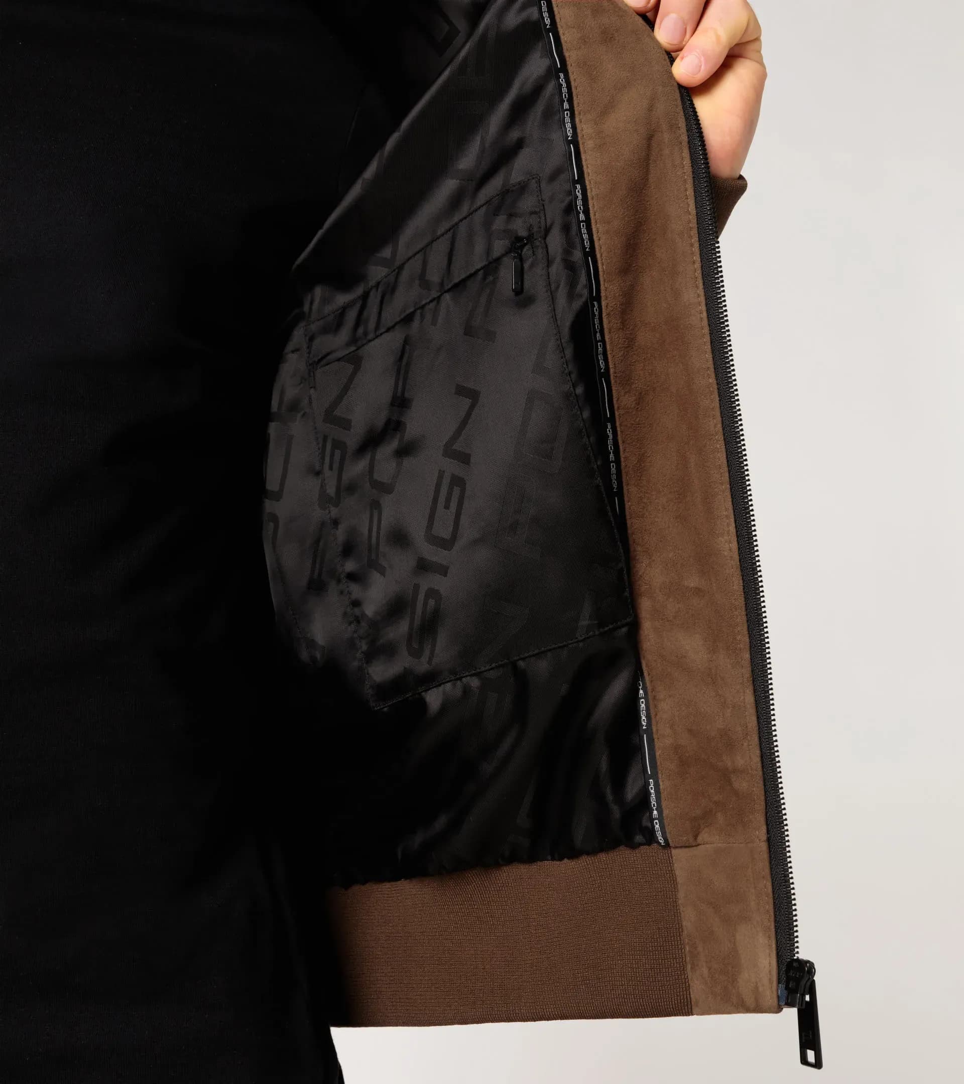 Goat Suede Leather Jacket 3