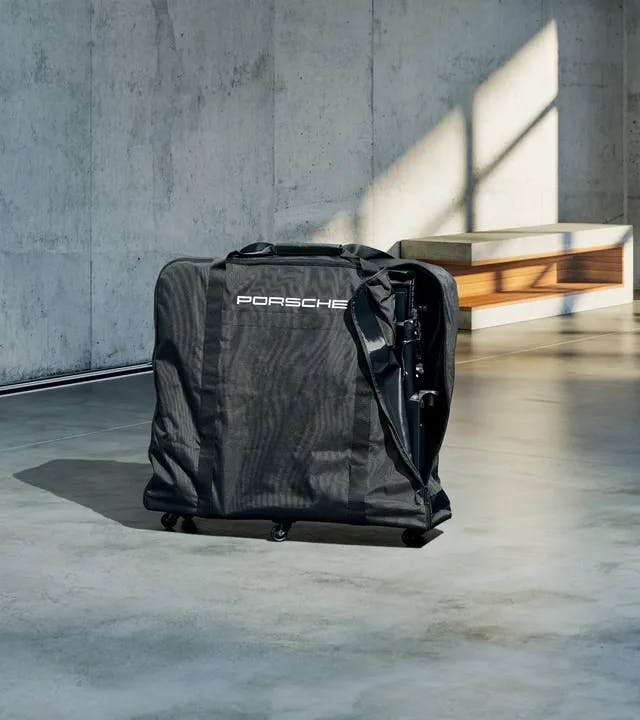 Transport bag for rear bike carrier