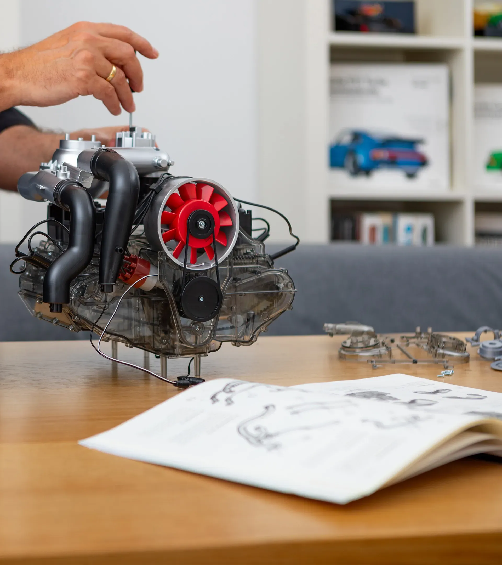 Porsche 911 Turbo engine kit 7