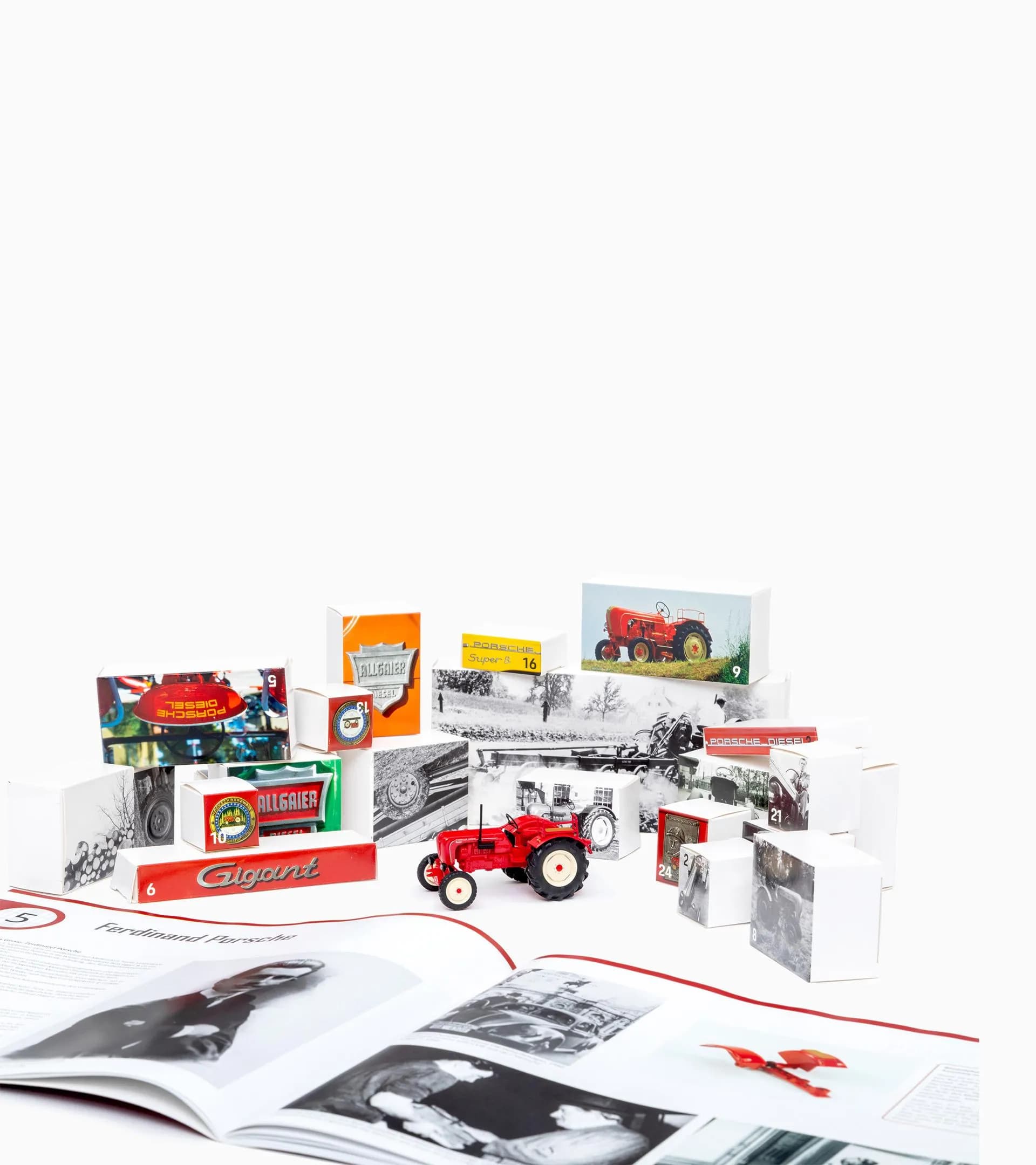 Porsche Oldtimer Tractor advent calendar 5