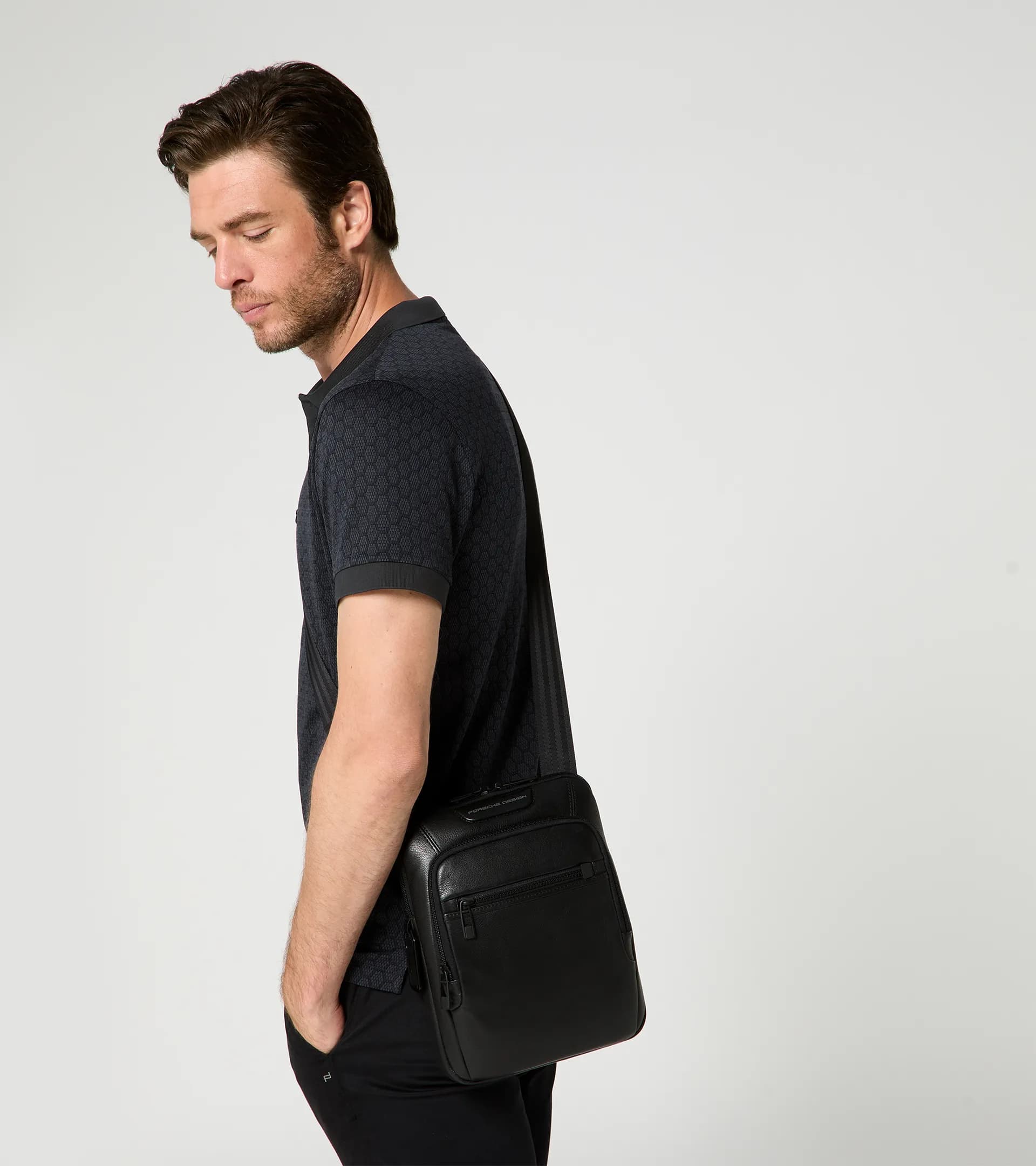 Borsa a tracolla Roadster Leather S 7