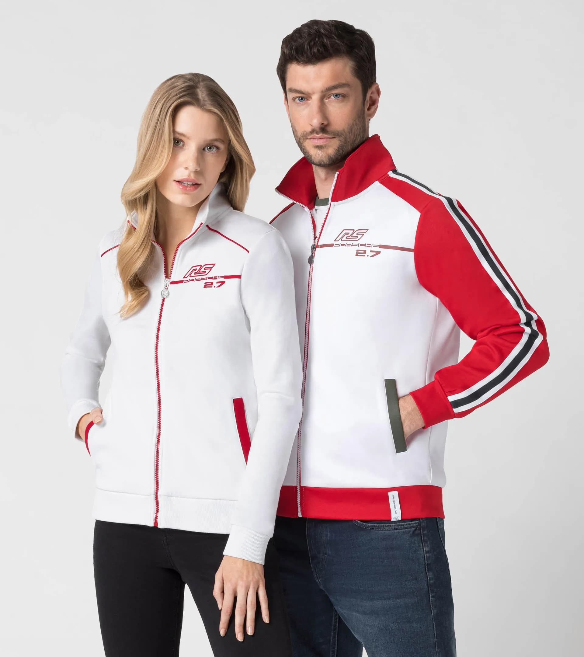 Red Workout Jacket, Training Jacket