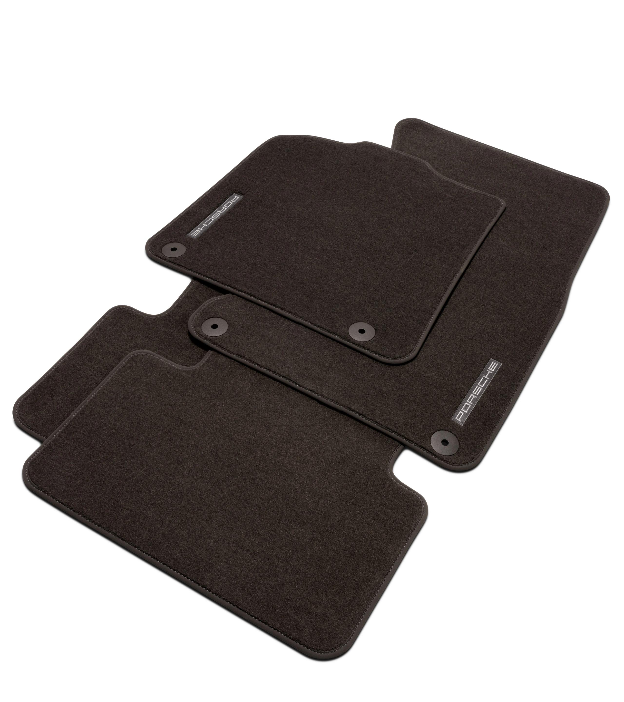 Floor mats with nubuck edging - Macan thumbnail 0