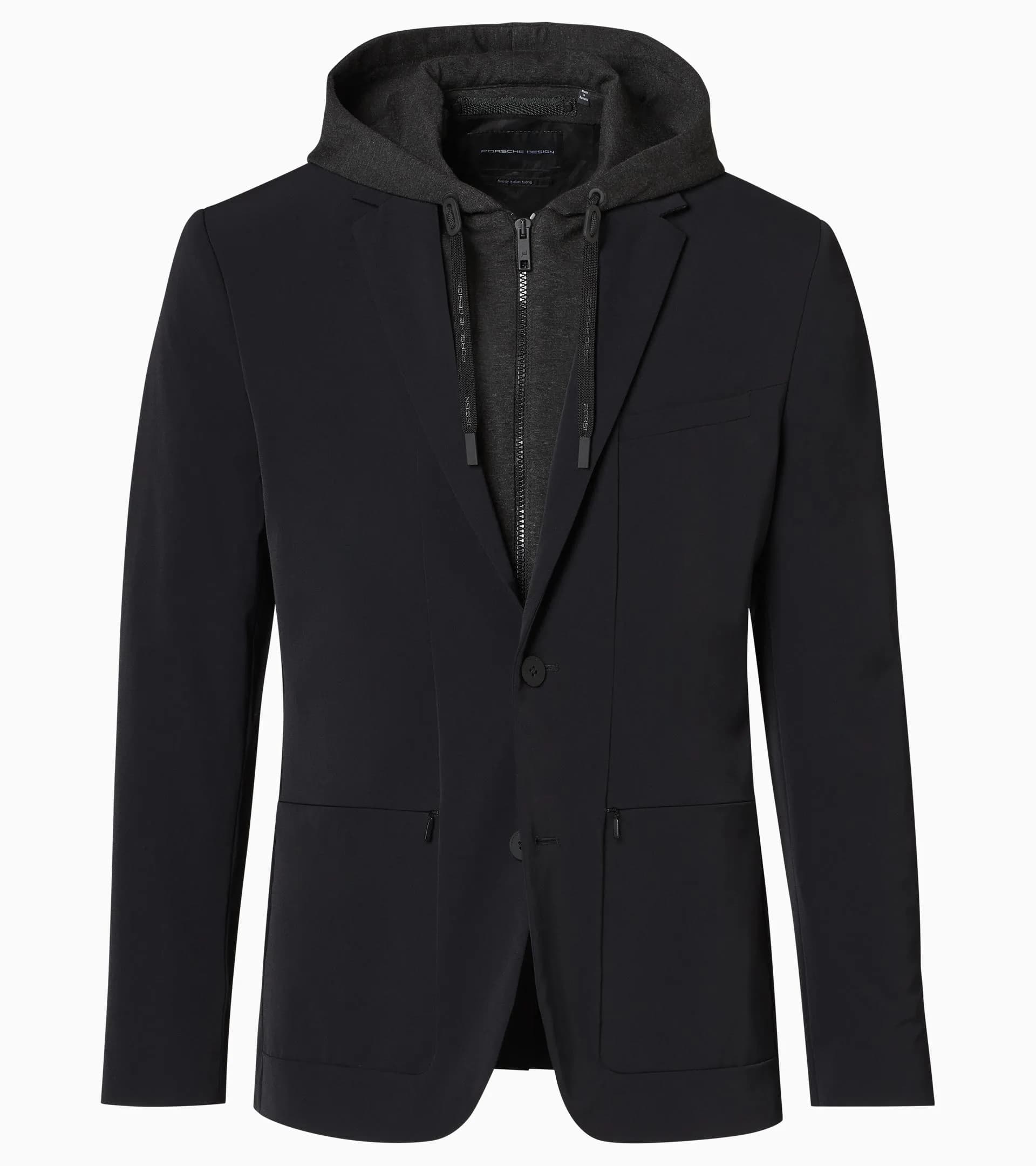 Hooded blazers sale