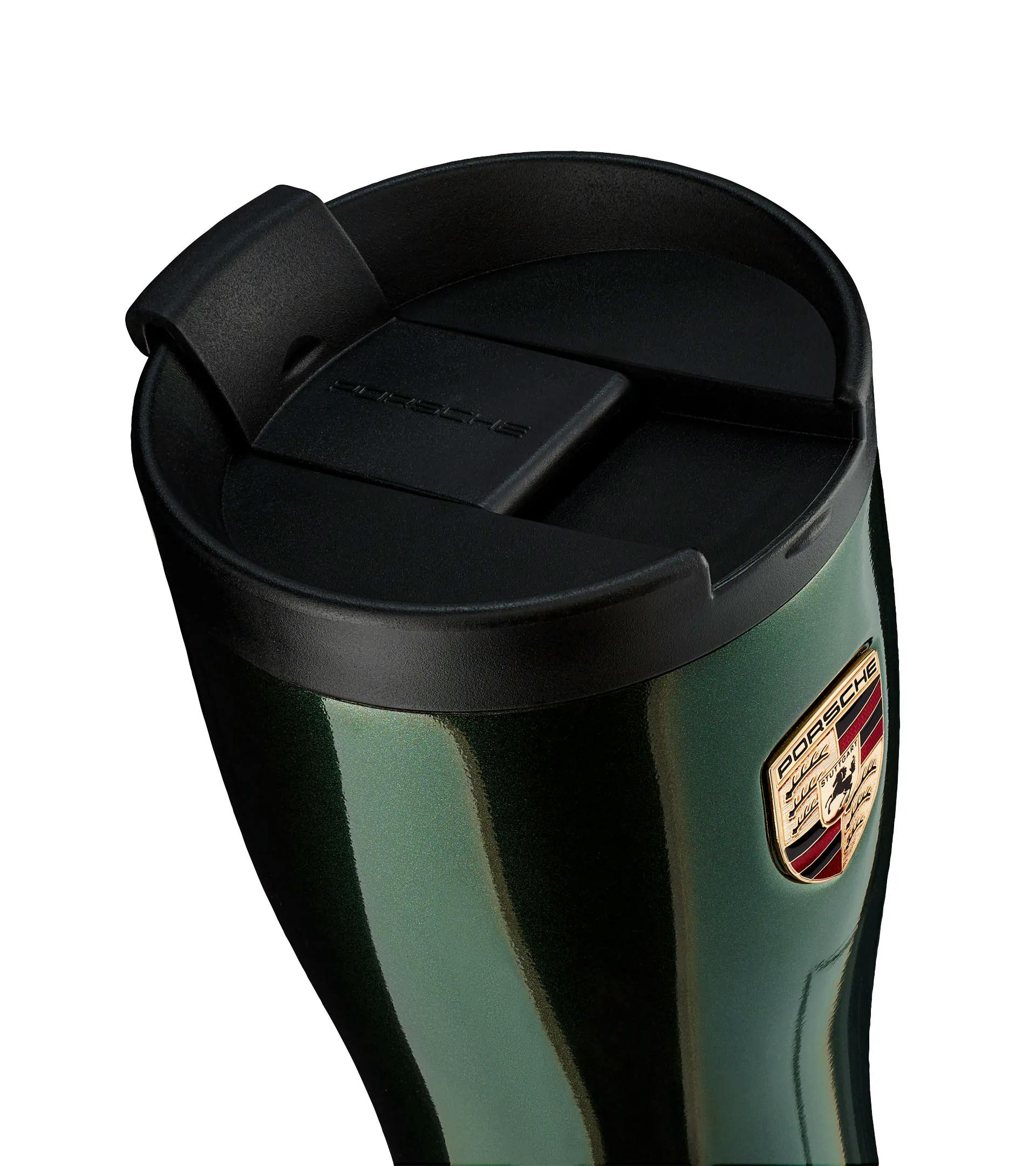 Porsche Thermal Cup, Oak Green Metallic thumbnail 1