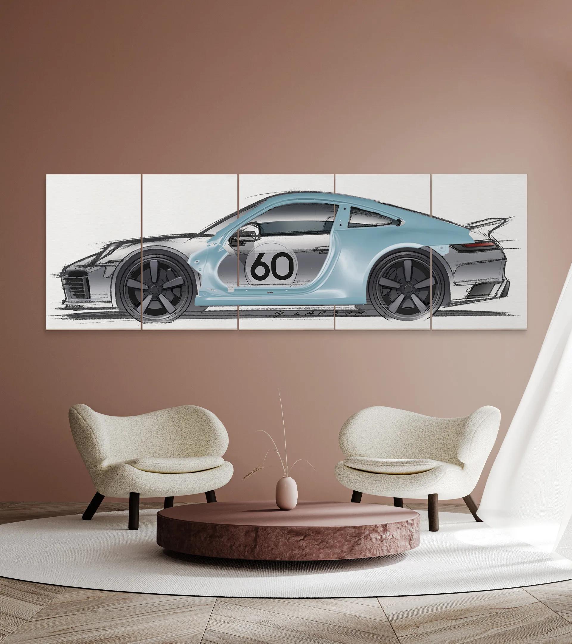 Scultura 911 Sport Classic Art - Heritage  thumbnail 1