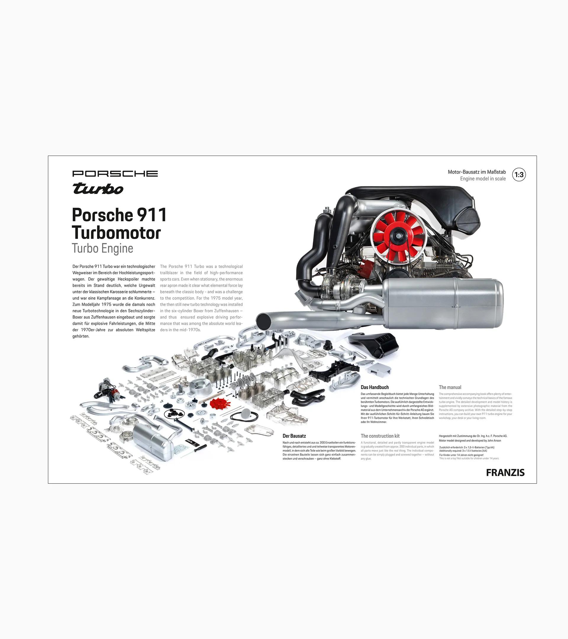 Porsche 911 Turbo engine kit  thumbnail 1