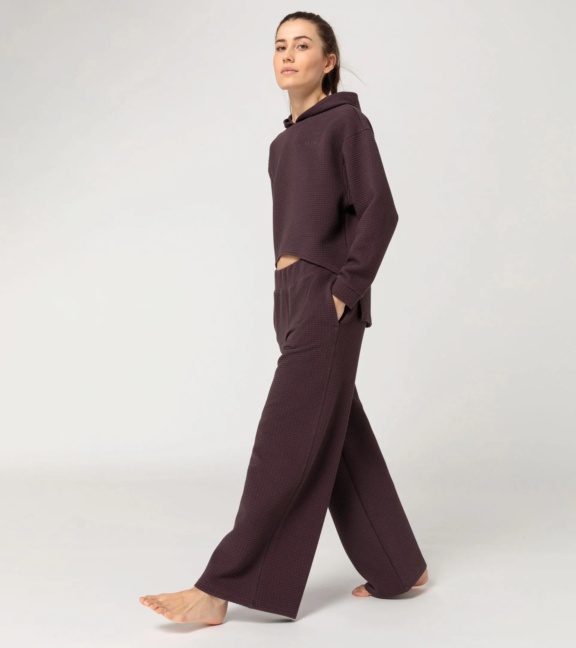 Women's Textured Hoodie – Yoga Capsule Collection 6