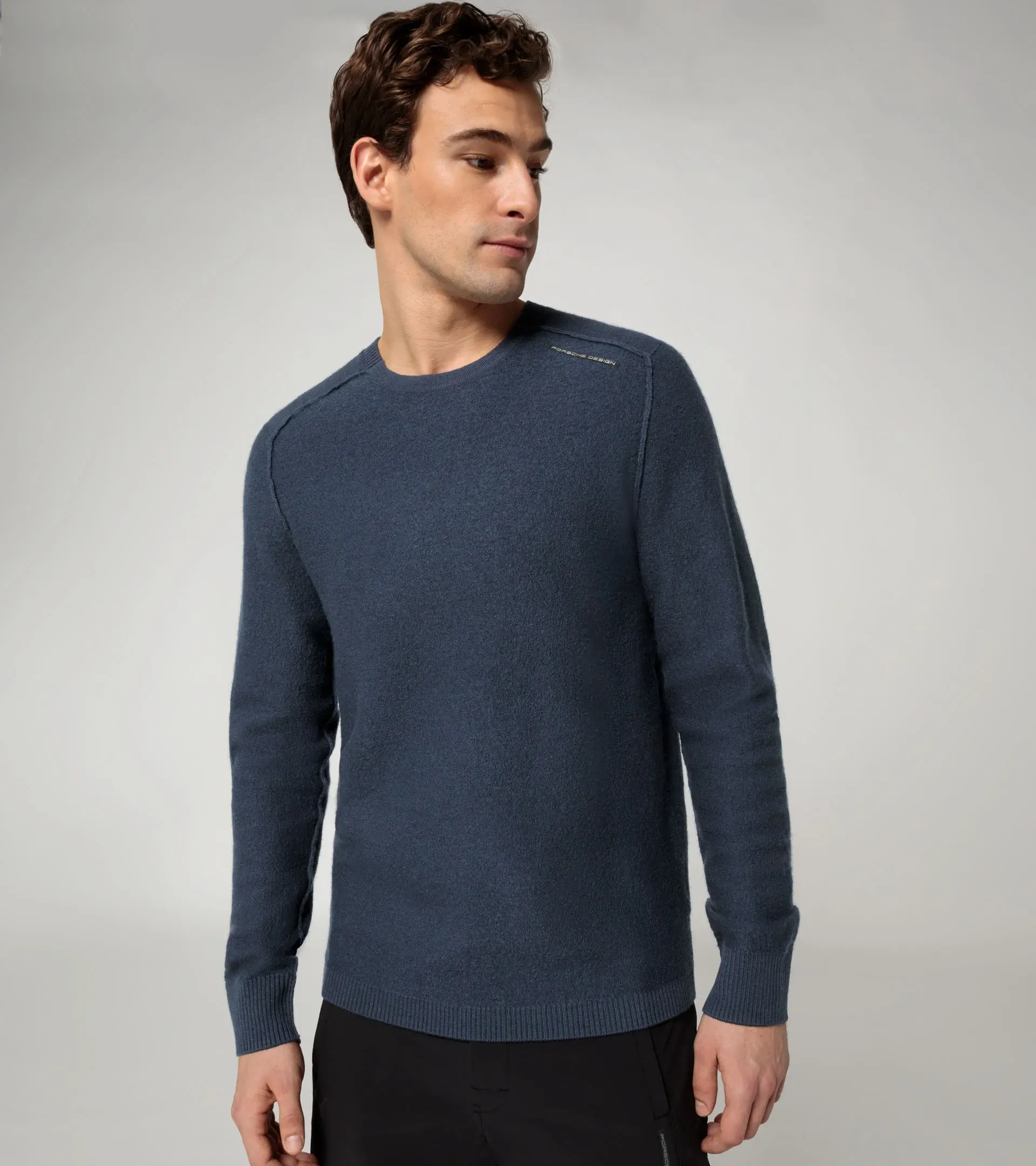 Pull ras de cou en laine 8