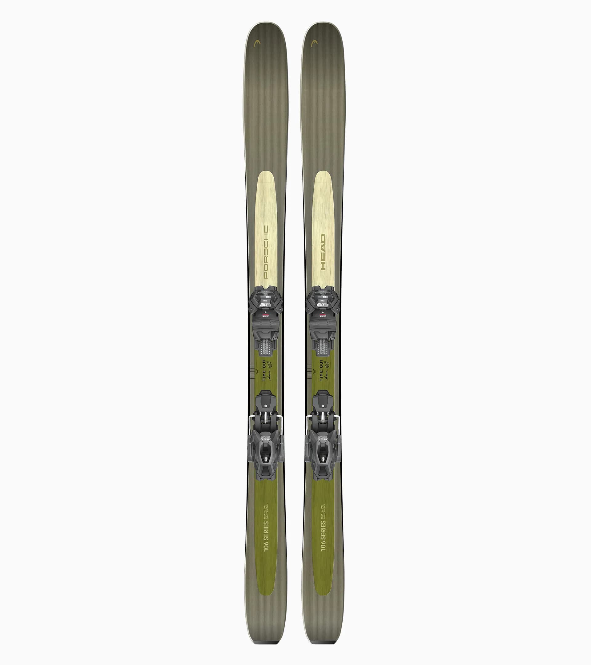 PORSCHE HEAD 106 Series Freeride Ski  – TIME:OUT  2