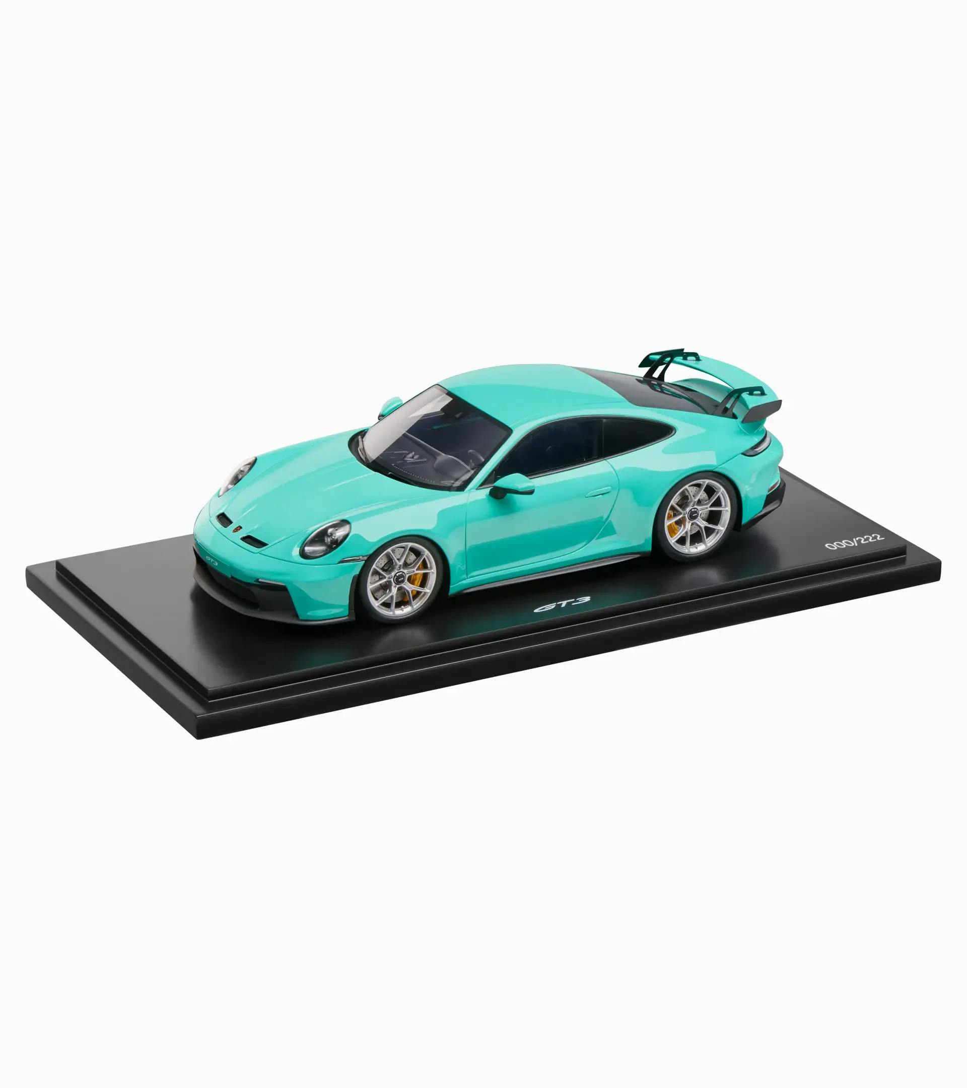 Porsche 911 GT3 (992) mint green  – Limited edition thumbnail 0