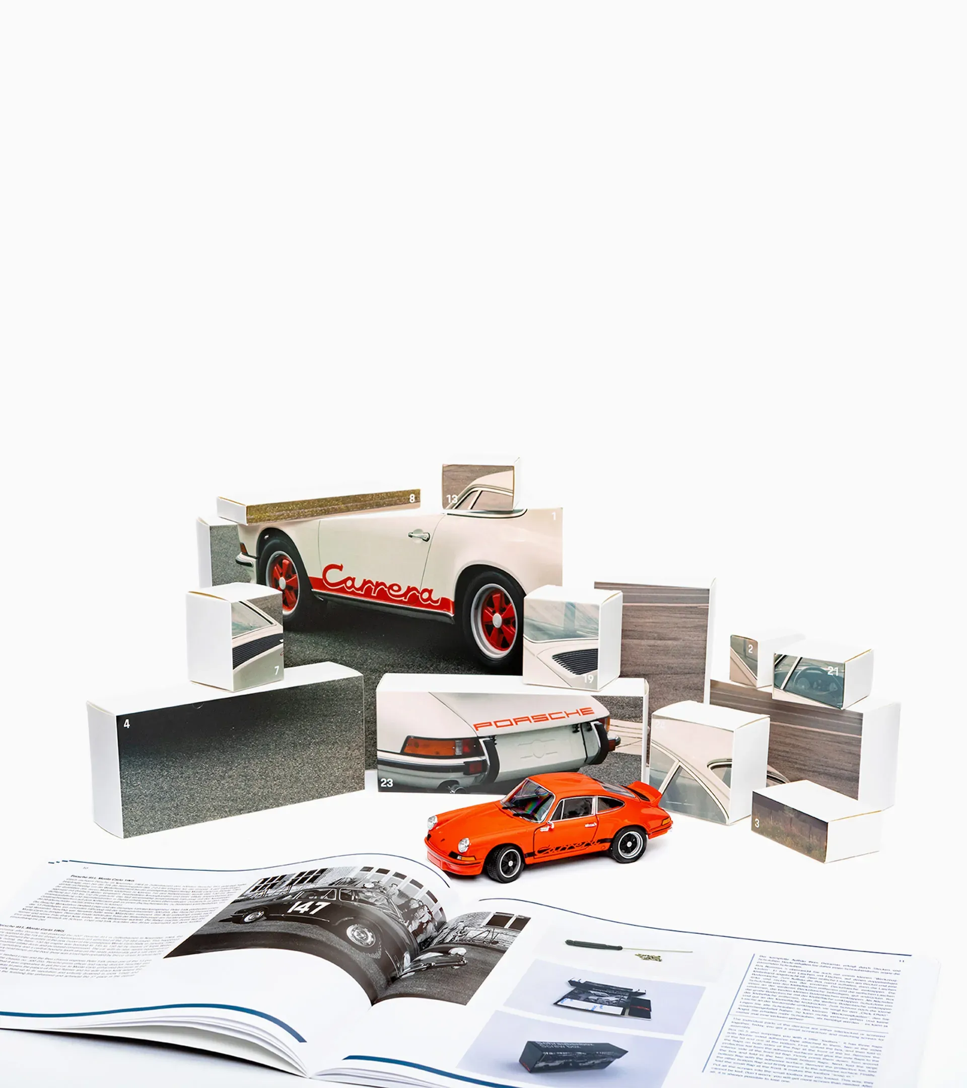 Calendario de adviento Porsche 911 Carrera RS 2.7 6