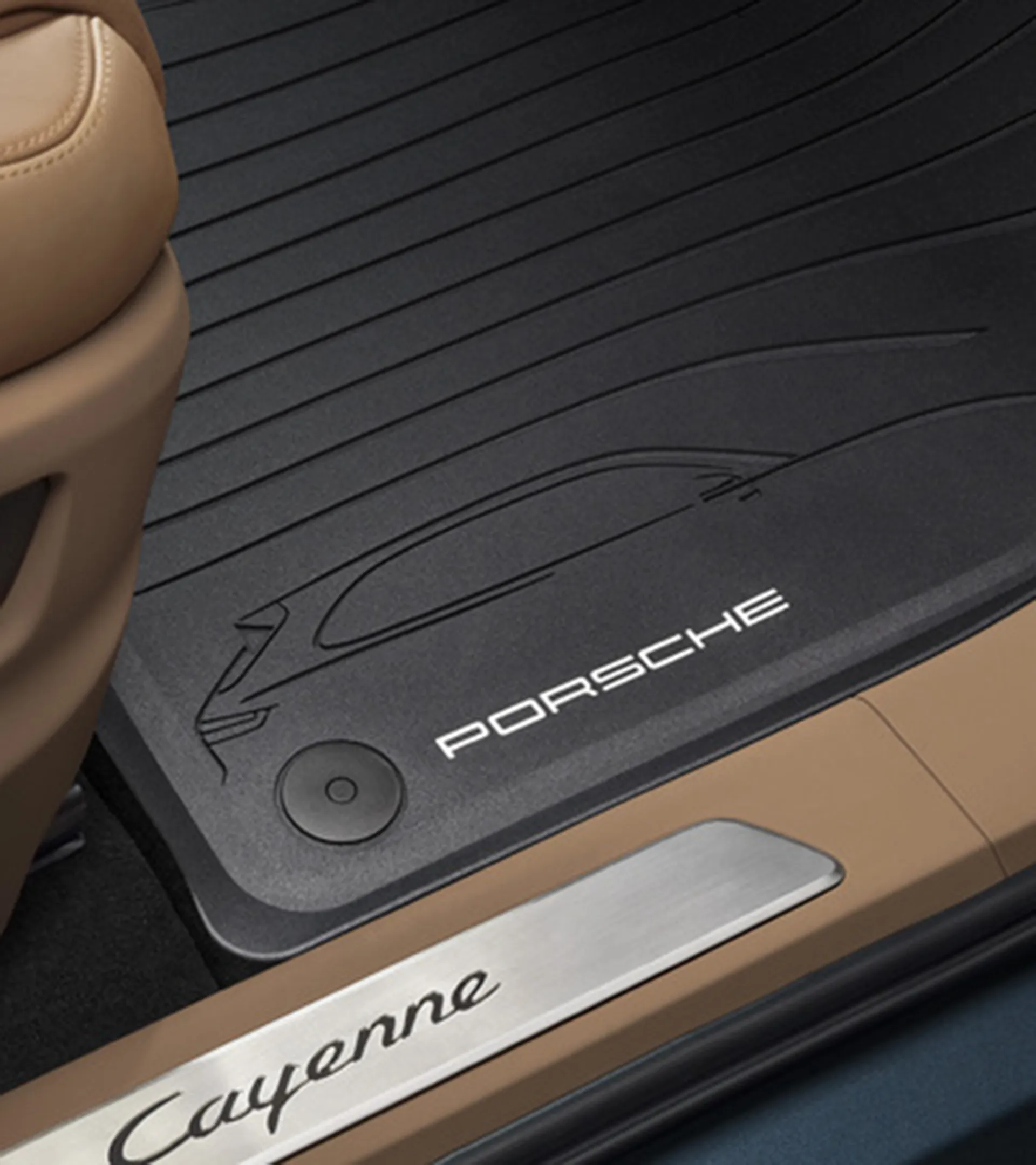 Porsche All-Weather Floor Mats for Cayenne 1