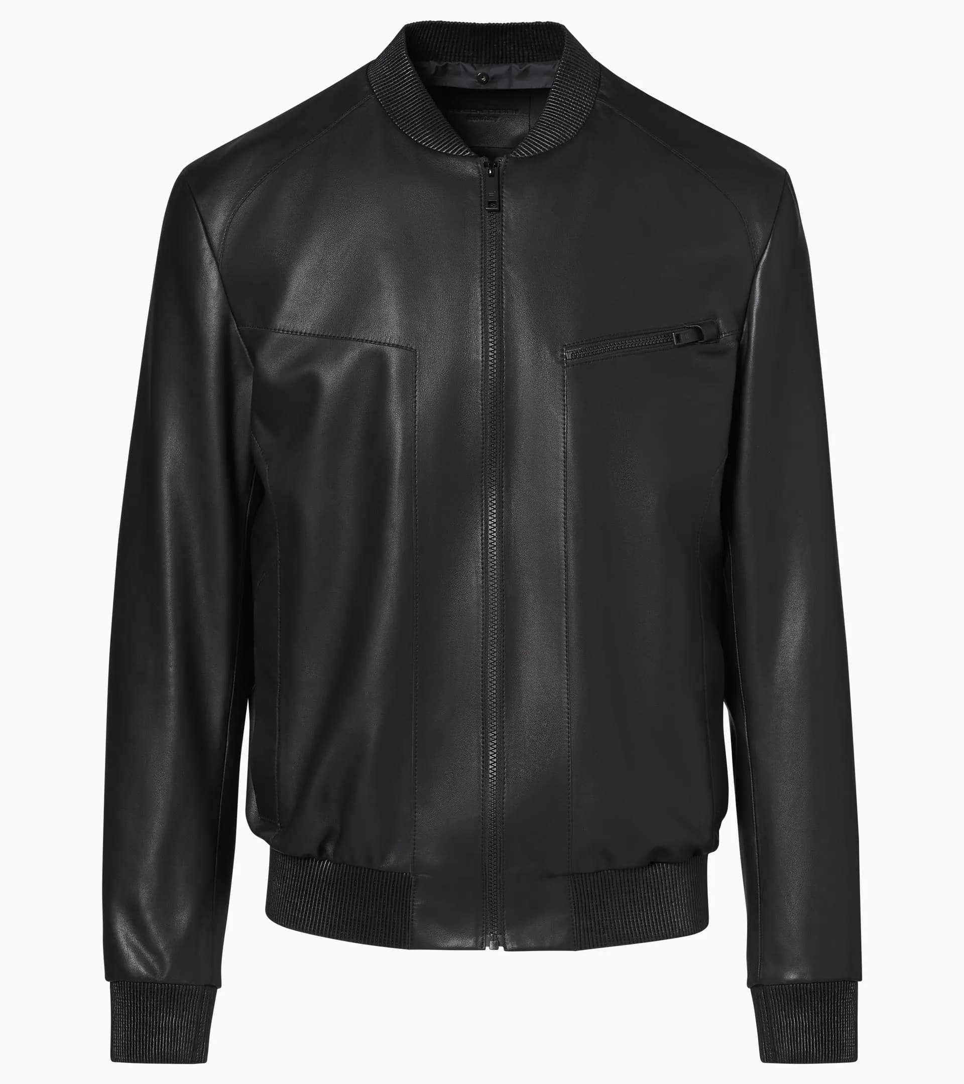 Fashion removable hooded leather moto jacket