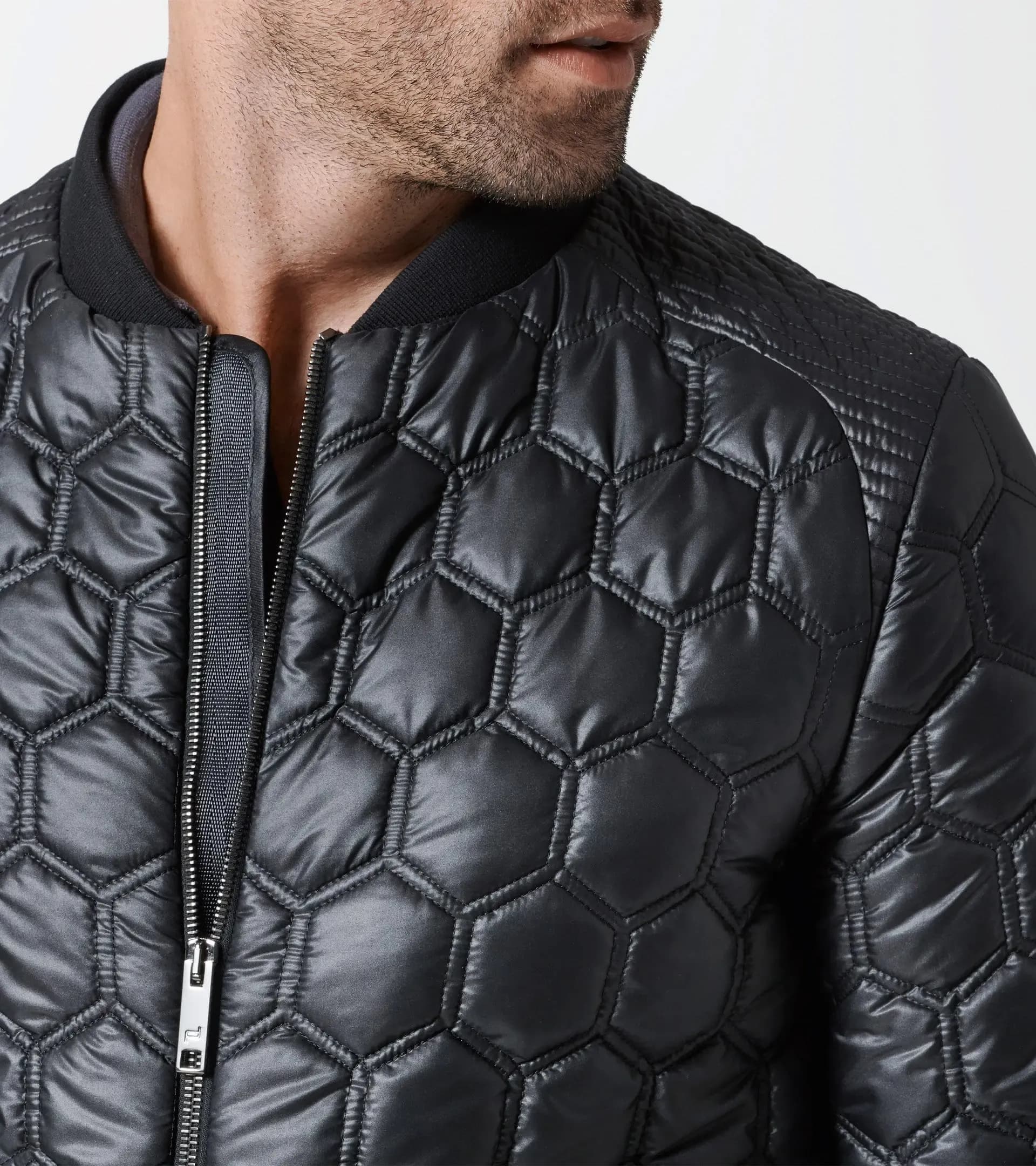 Hexagon Quilted Jacket | PORSCHE SHOP