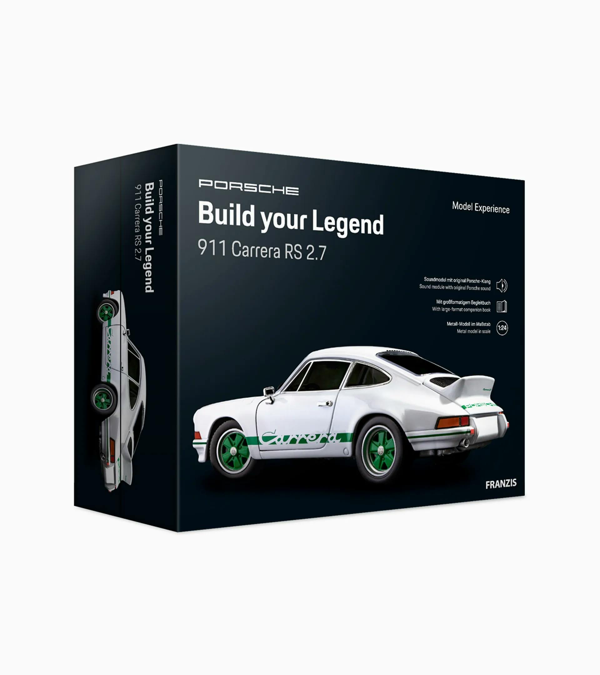 Maqueta Porsche 911 Carrera RS 2.7 'Build your Legend' thumbnail 0