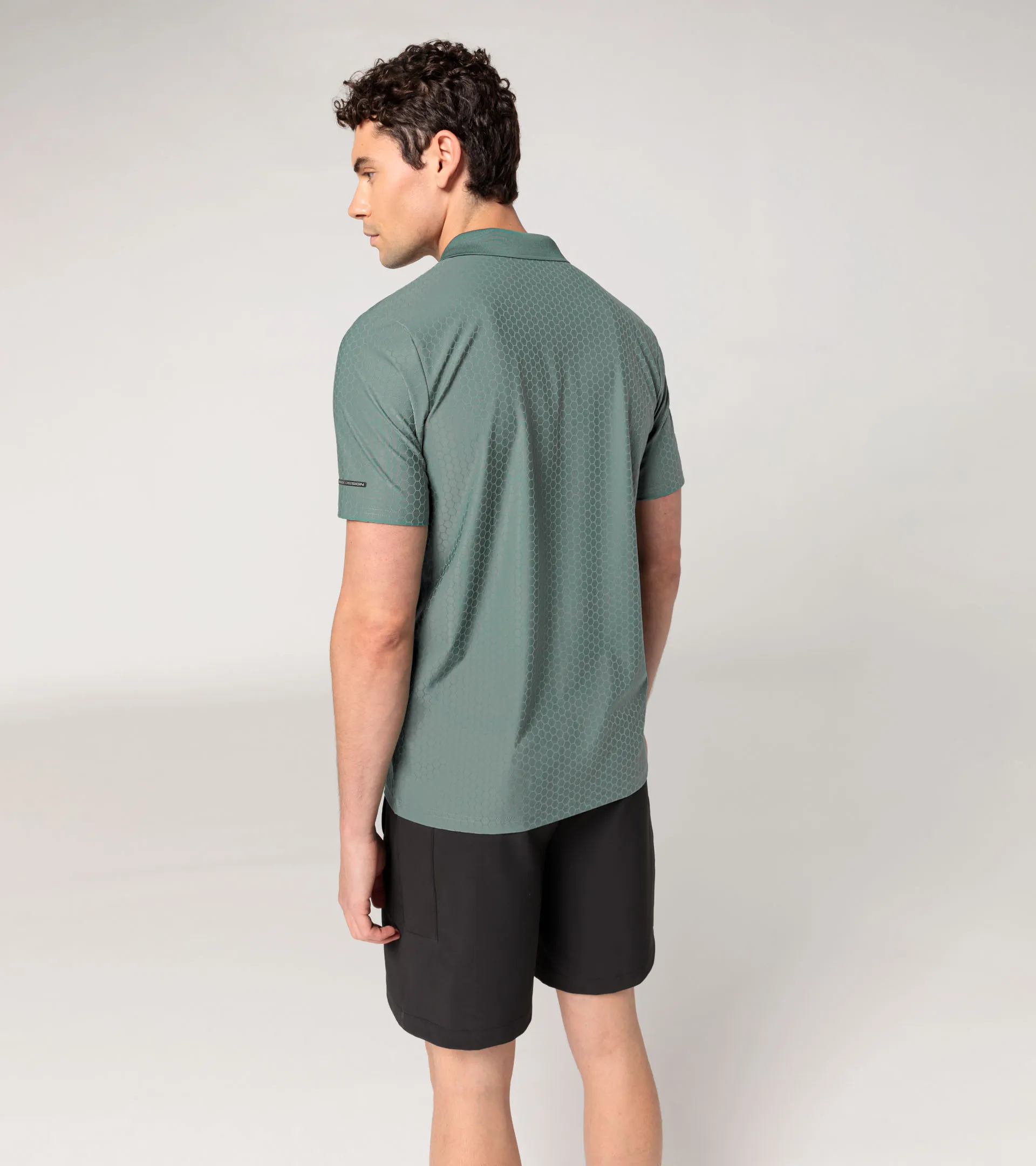 Hexagon polo shirt 7