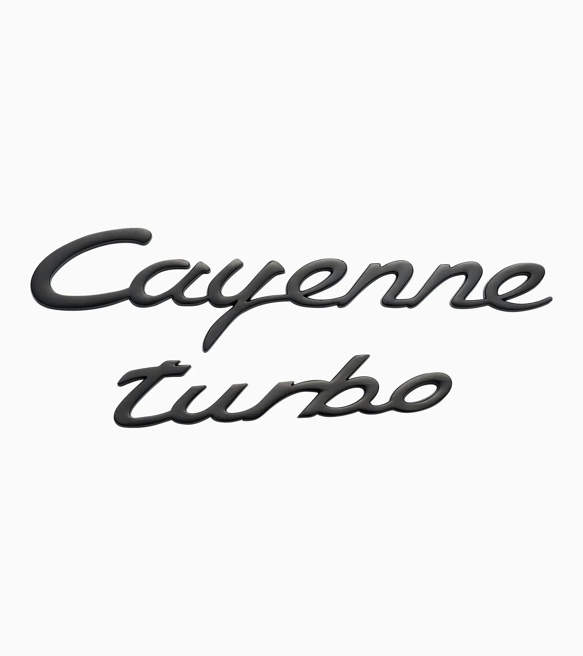 Cayenne Turbo two-piece magnet set thumbnail 0