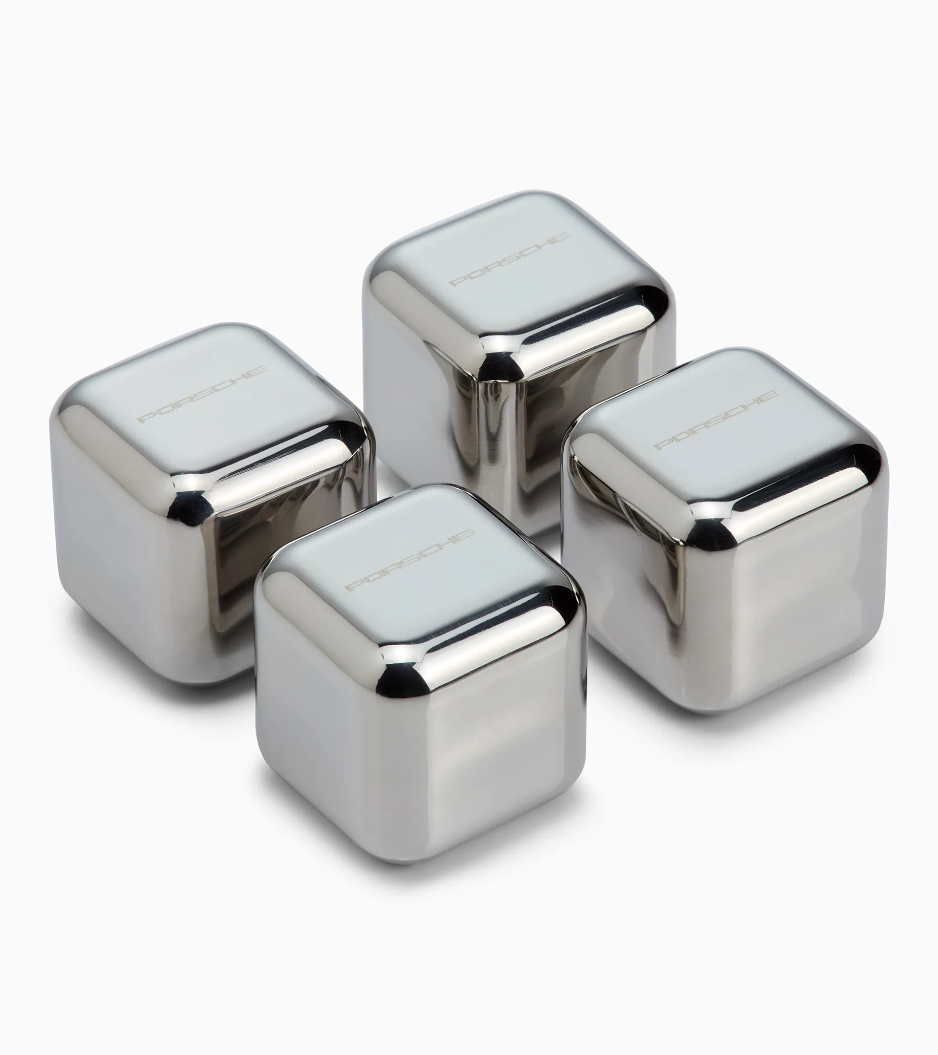 Stainless steel ice cubes – set of 4 1
