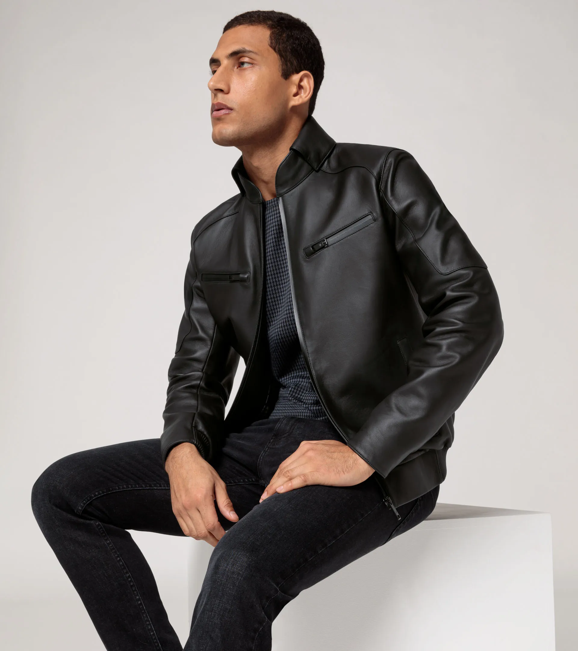 Cabrio leather jacket 8