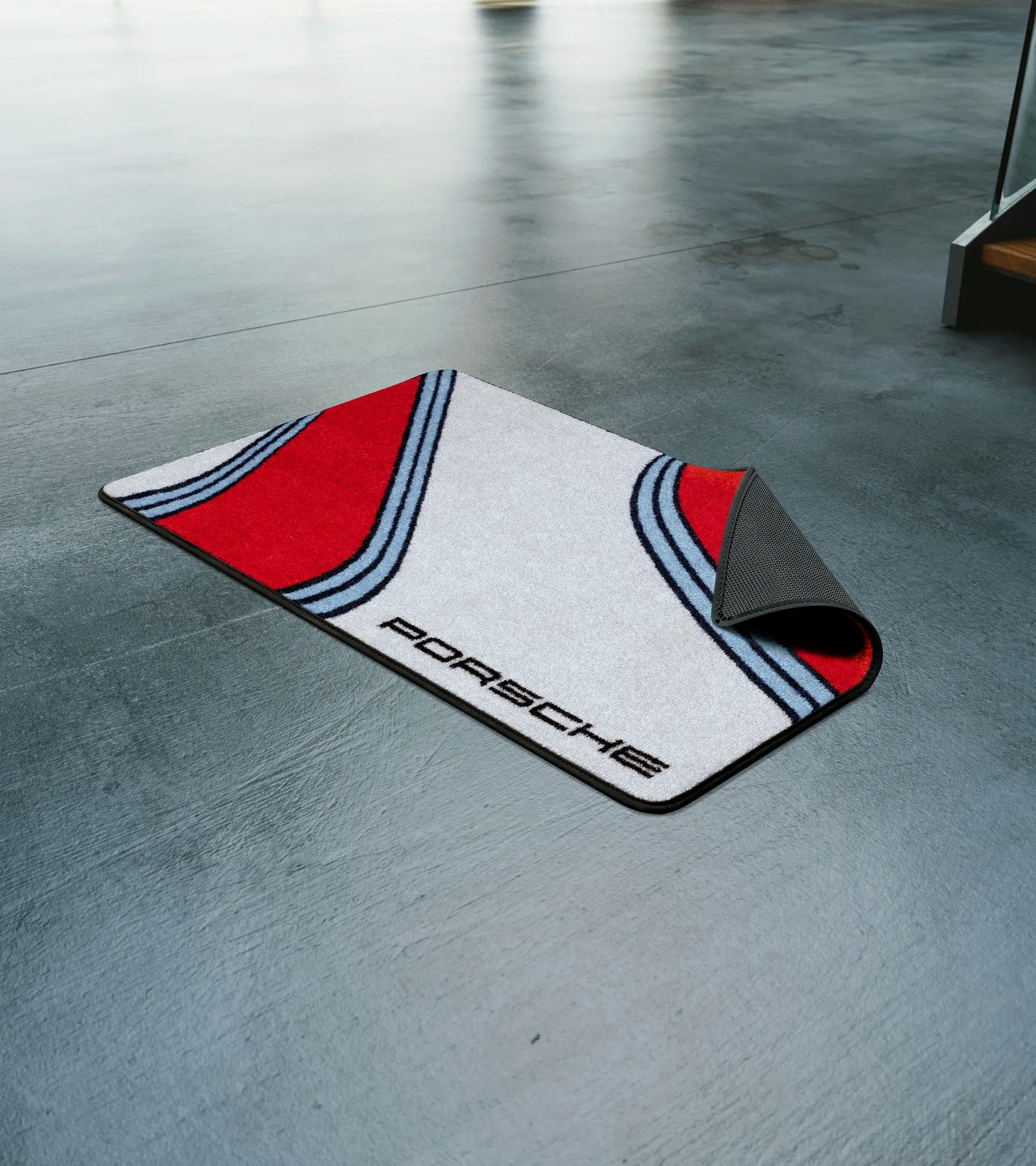 Martini racing design garage mat thumbnail 0