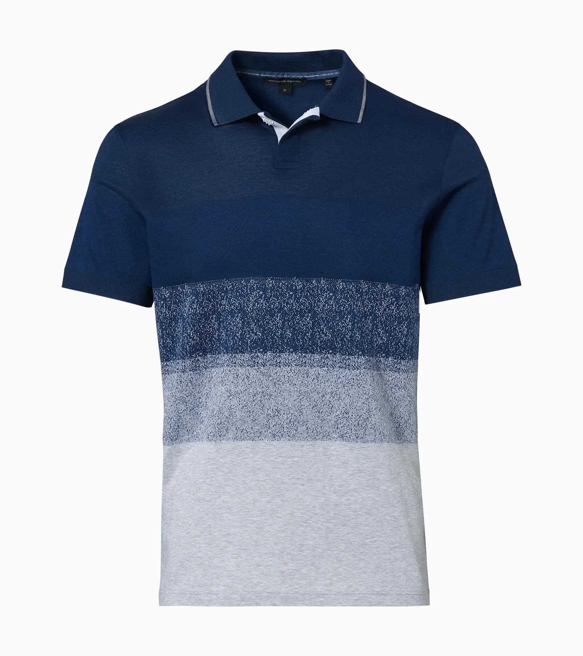 Hidden Placket Jacquard Polo 1