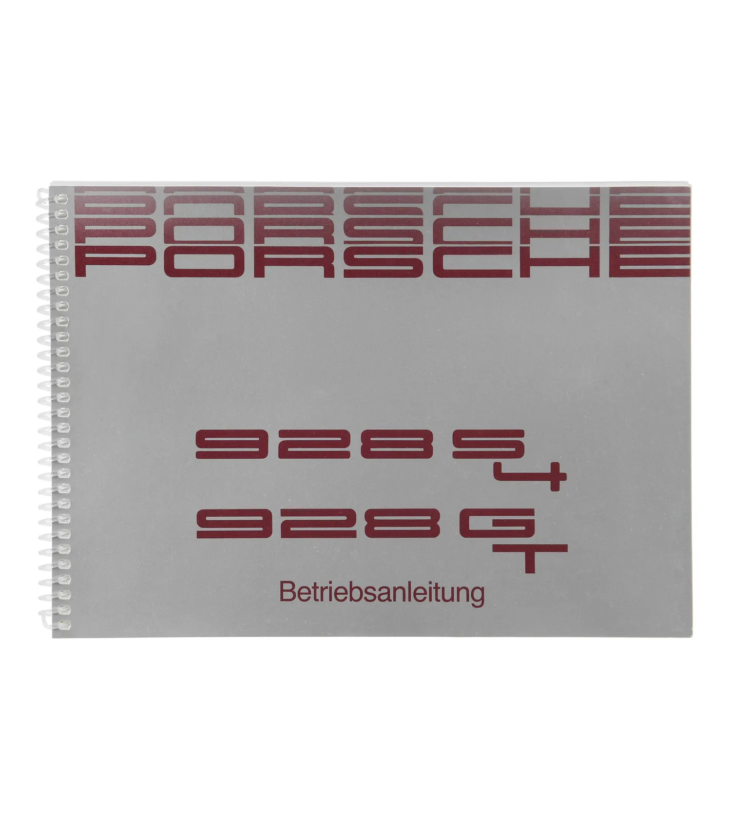 Driver's manual 928 S4, 928 GT 1