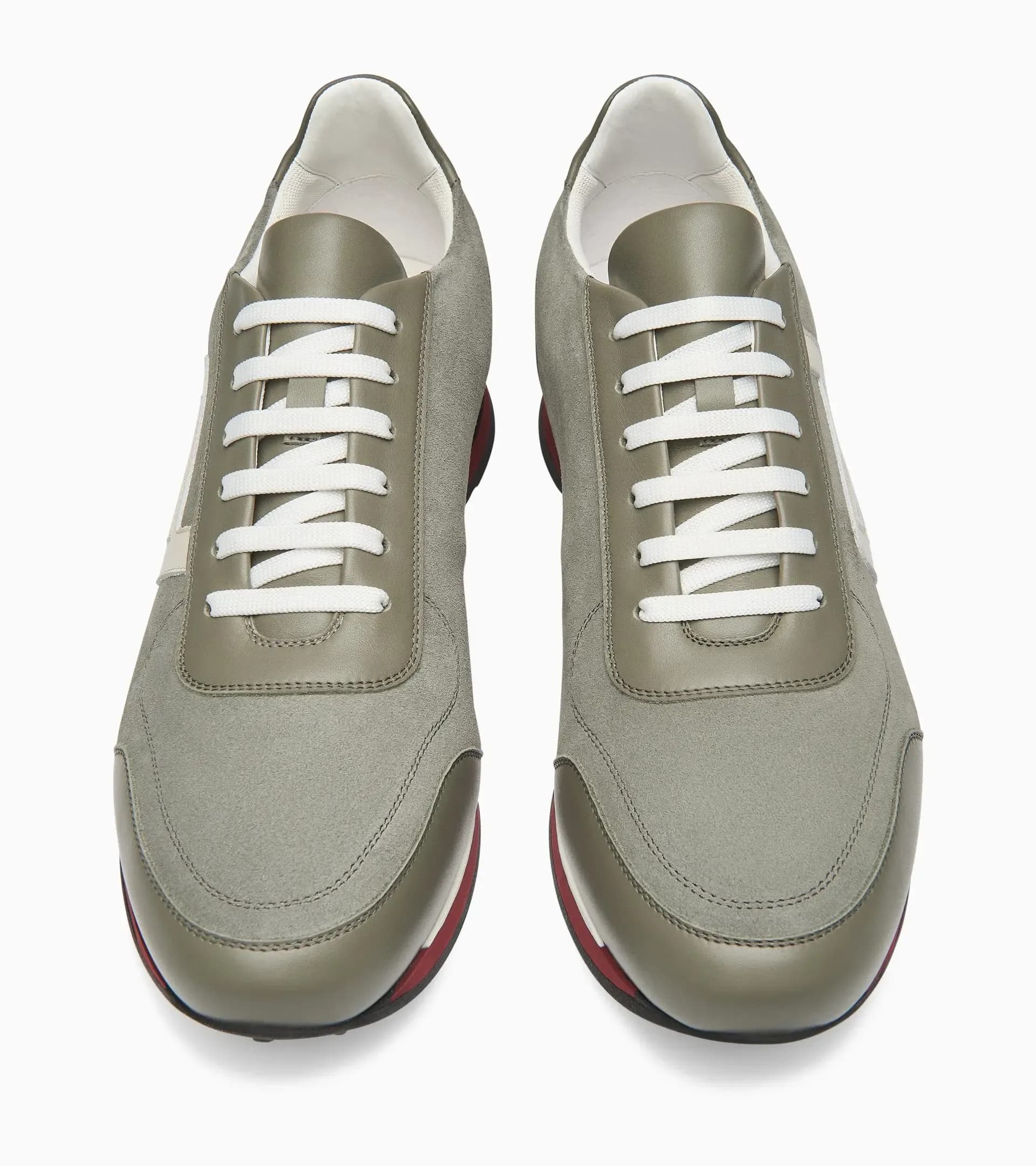 Lace Up Velours Sneaker 2