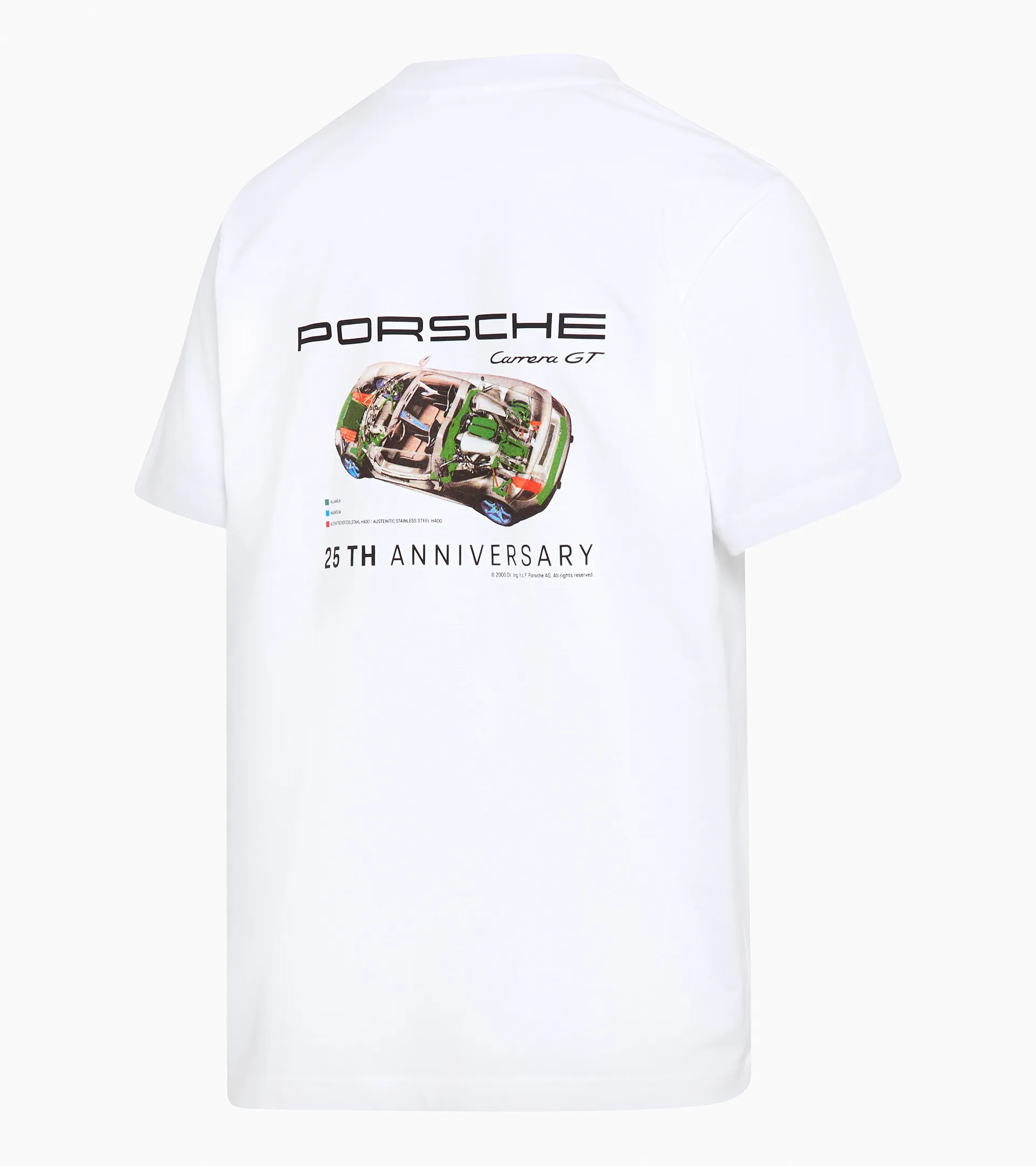 Camiseta unisex – 25Y Porsche Carrera GT