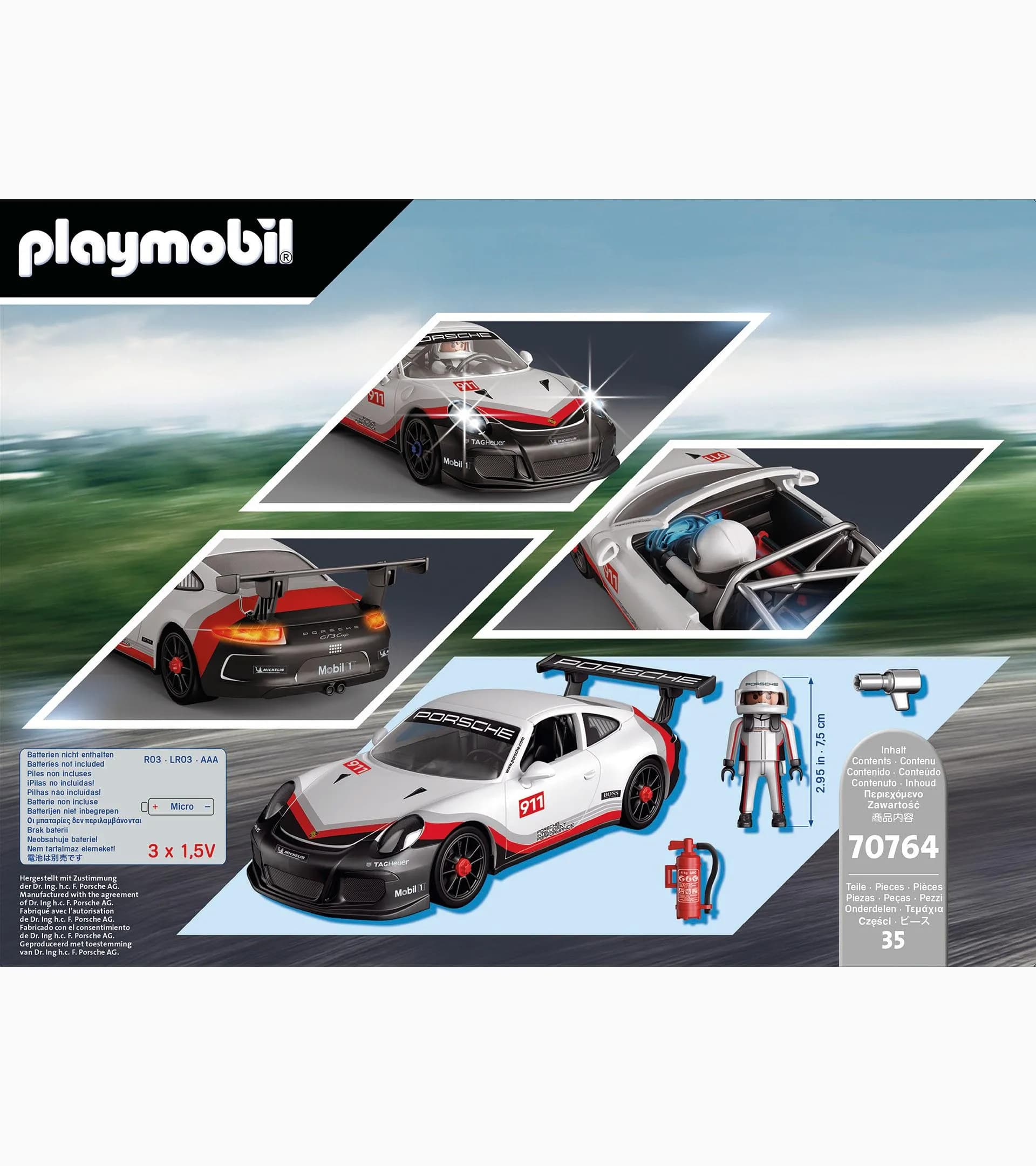 Set da gioco PLAYMOBIL® GT3 Cup thumbnail 7