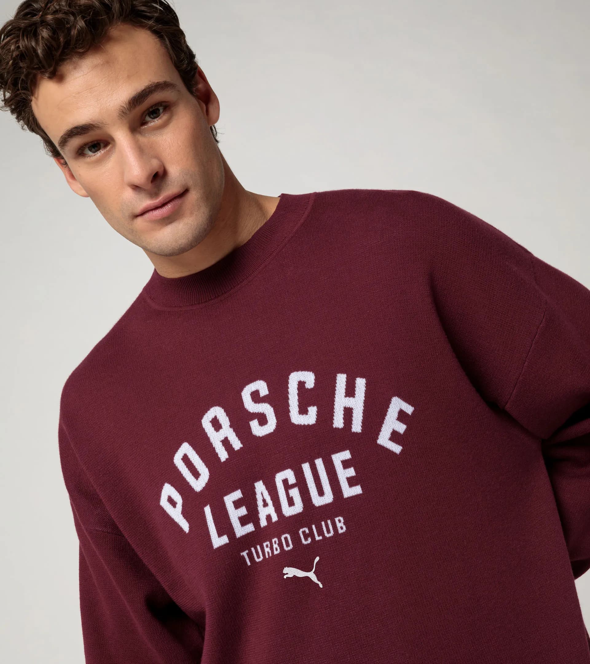 Knitted crew neck jumper 3