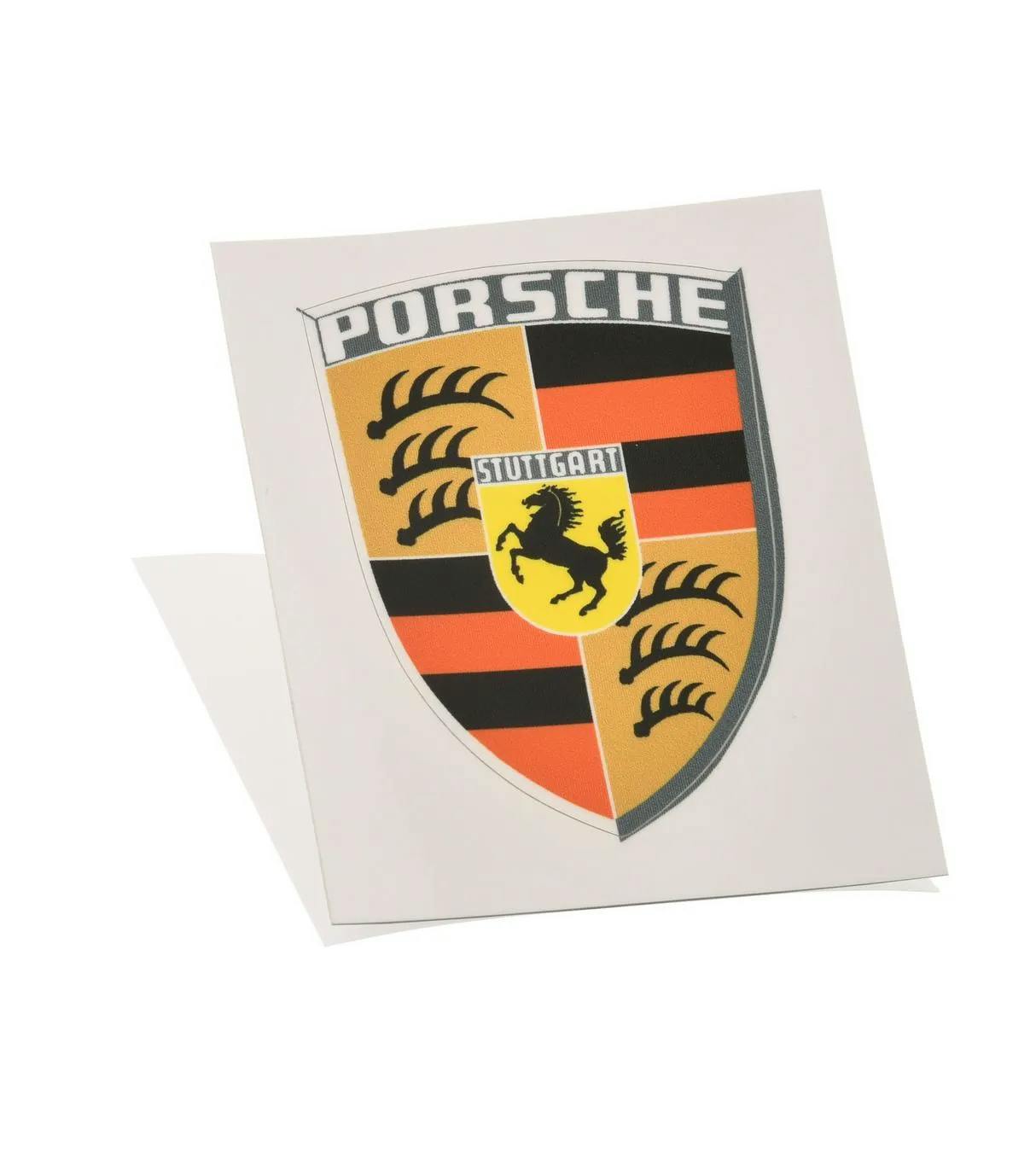 Crest Sticker for Bonnet, Porsche Classic. Porsche Centre Doncaster Shop