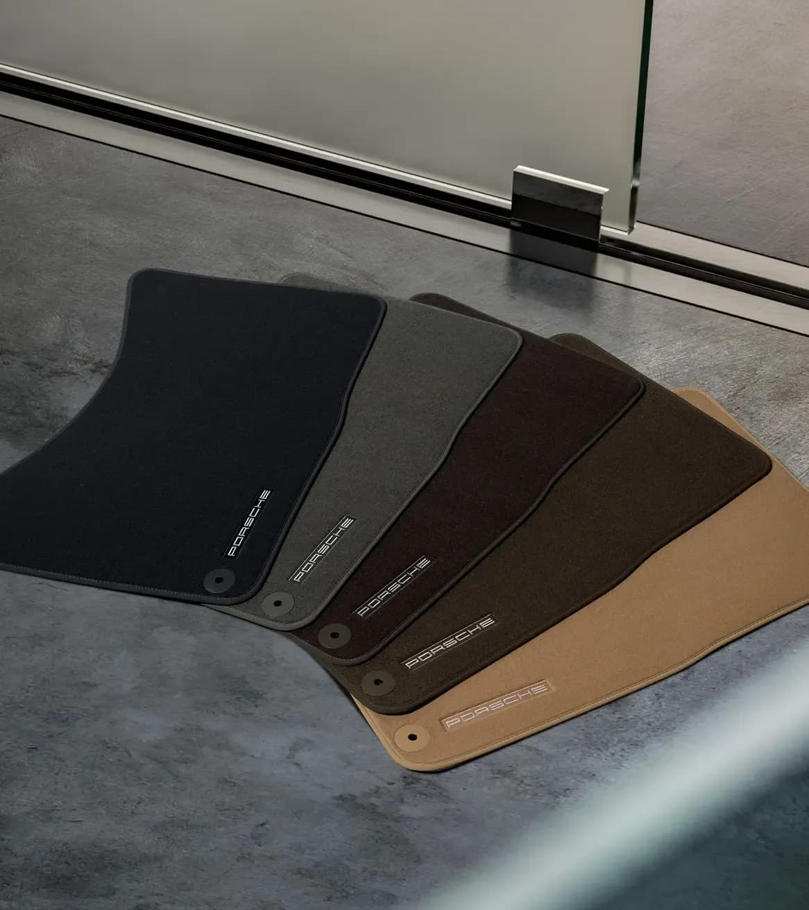 Floor mats with Nubuk surround - Panamera 2