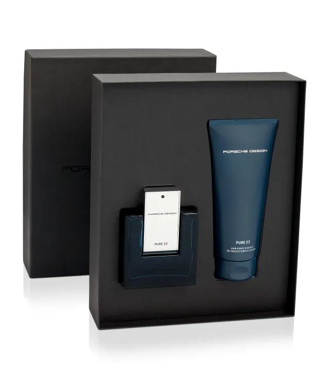 Porsche Design PURE 22 Gift Set Eau de Parfum & Hair & Body Shampoo